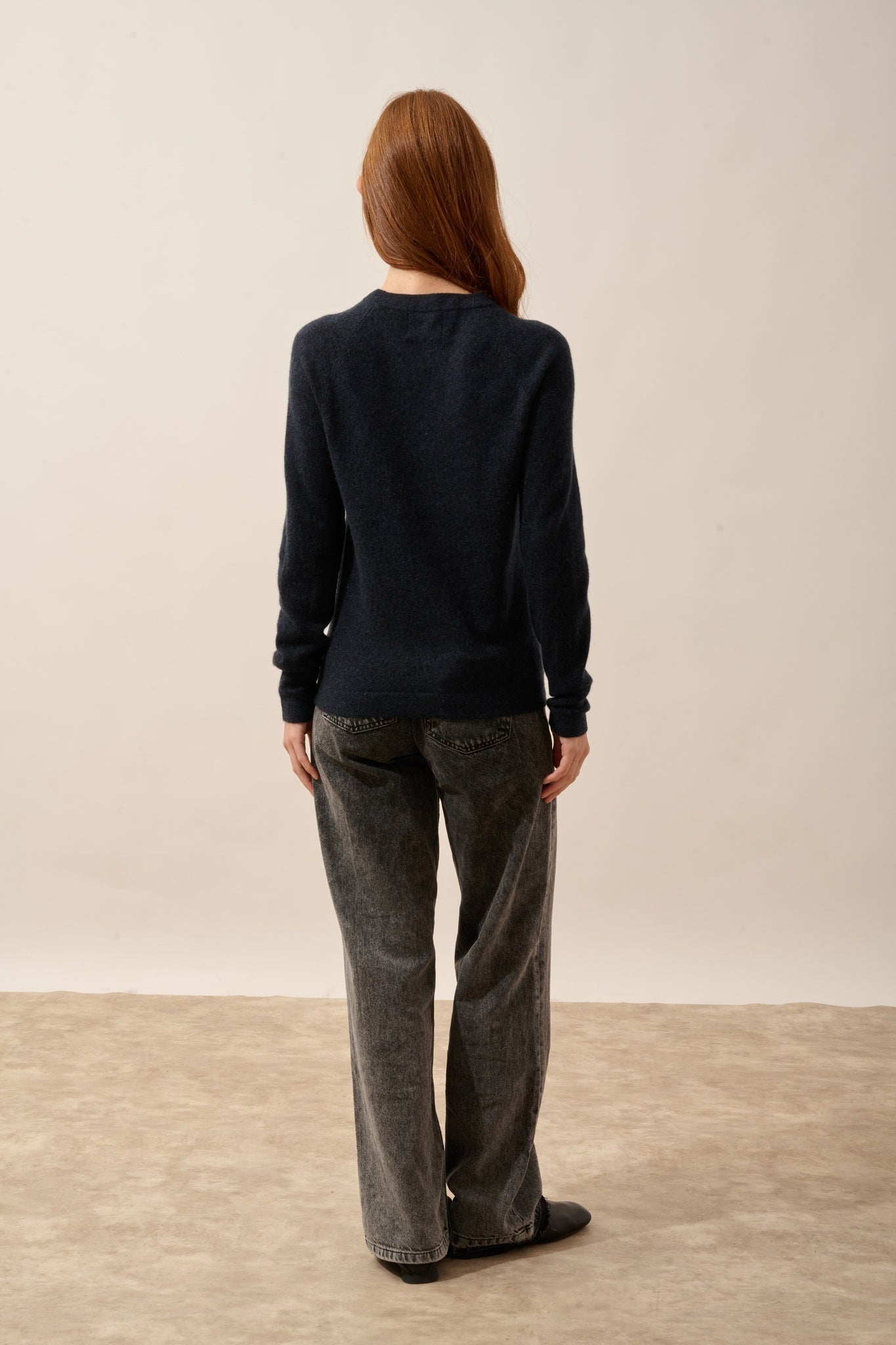 JANE pull col rond caviar