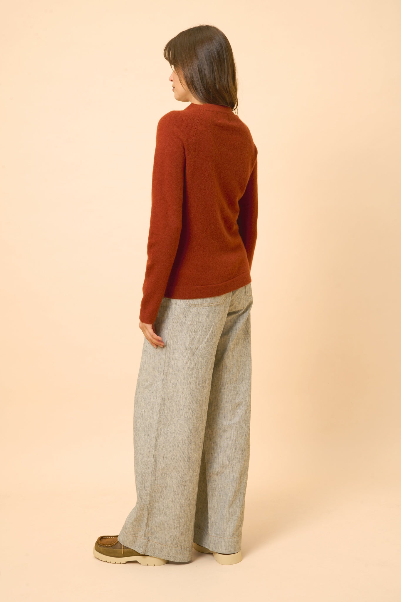 JANE pull col rond écureuil