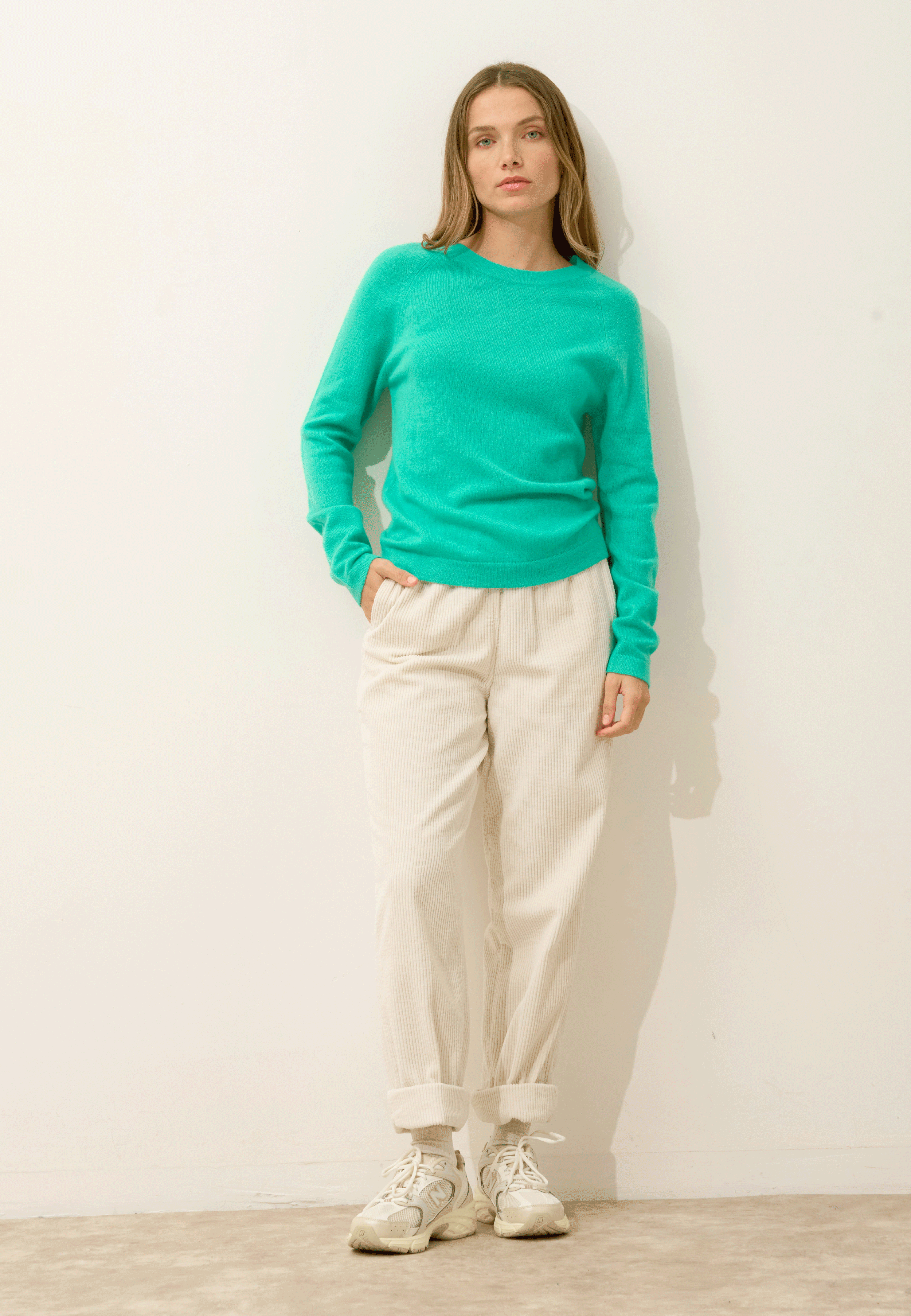 JANE pull col rond jungle