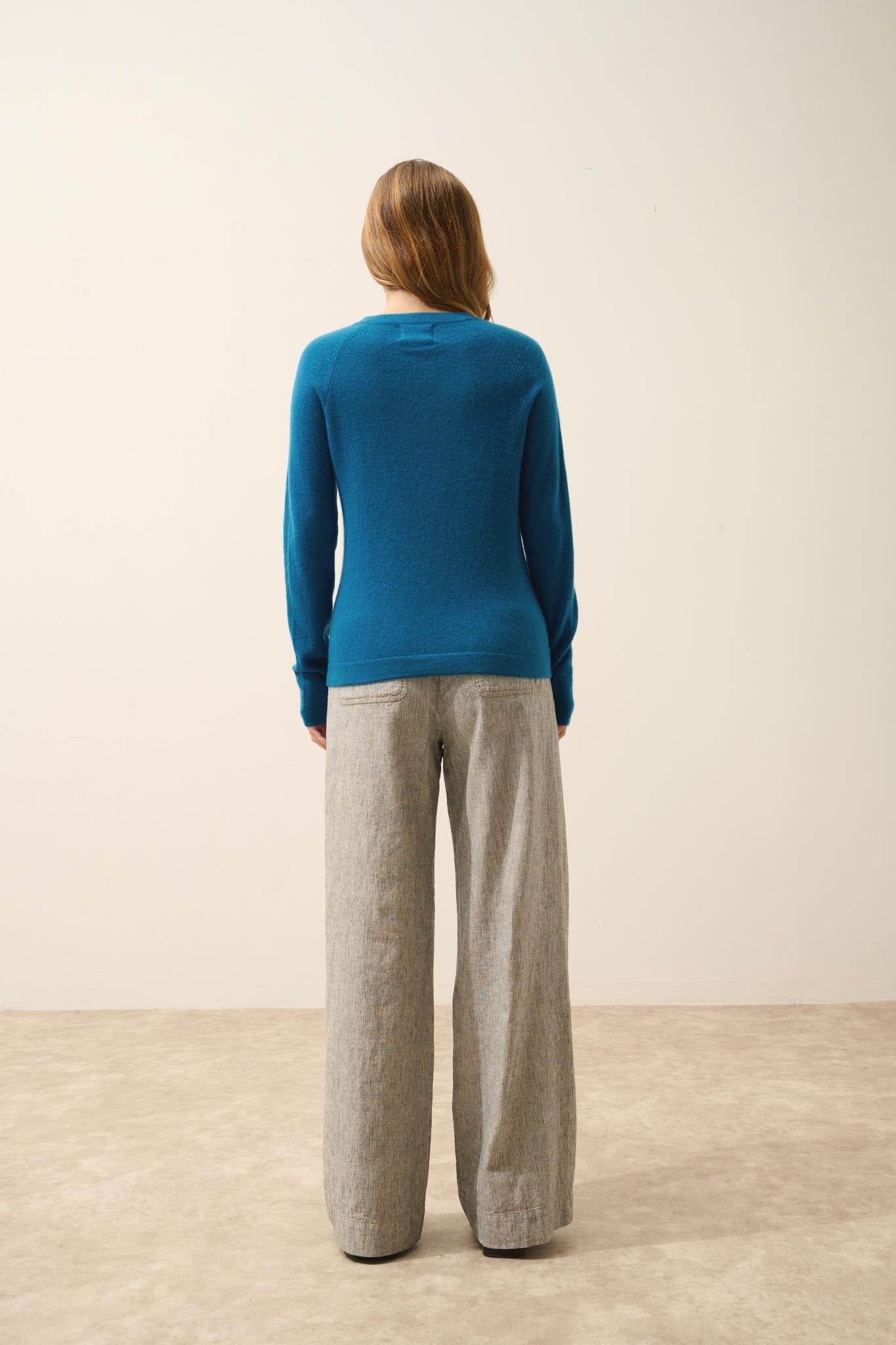 JANE pull col rond paon