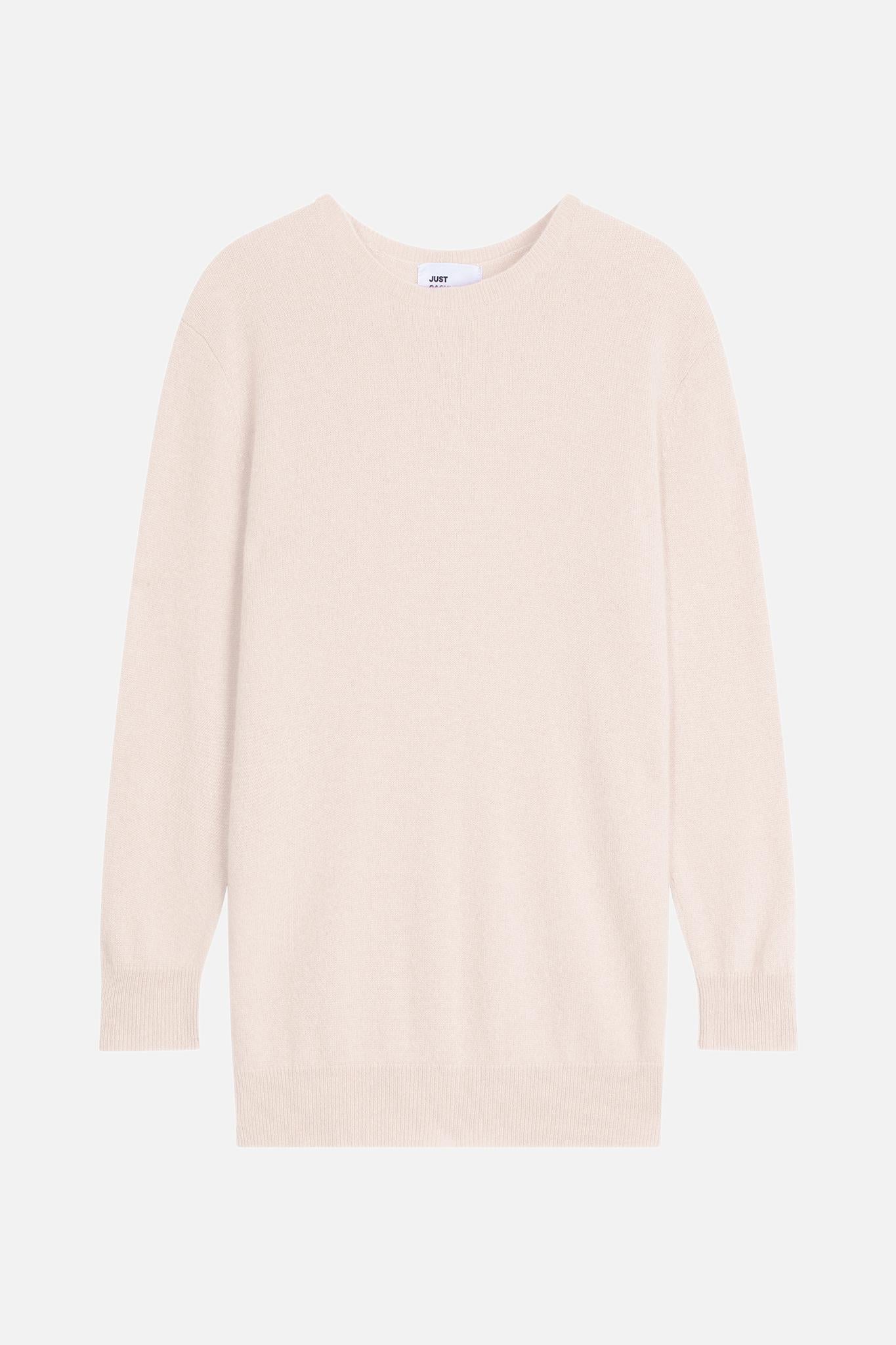 JANICE pull col rond ivoire