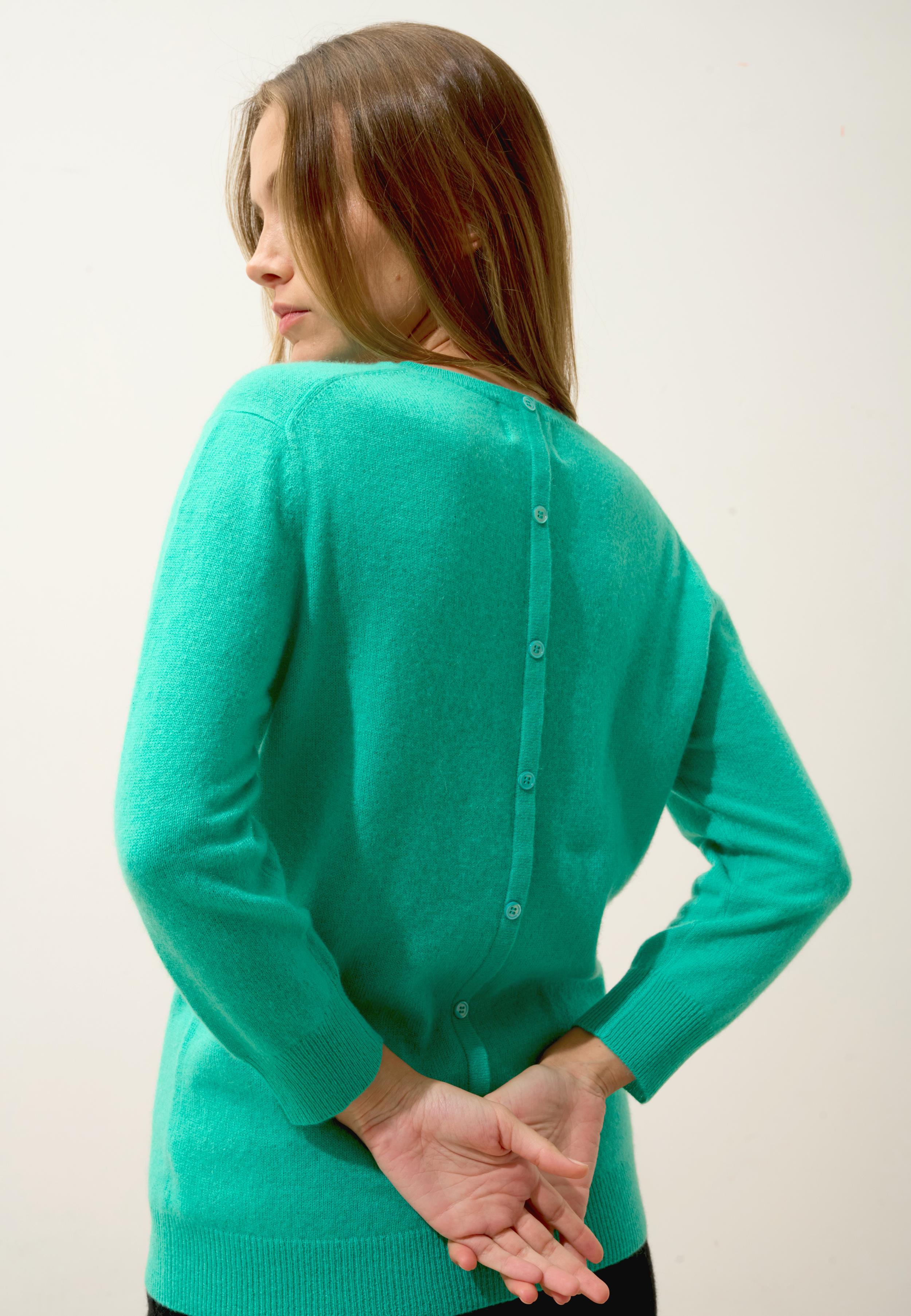 JANICE pull col rond jungle