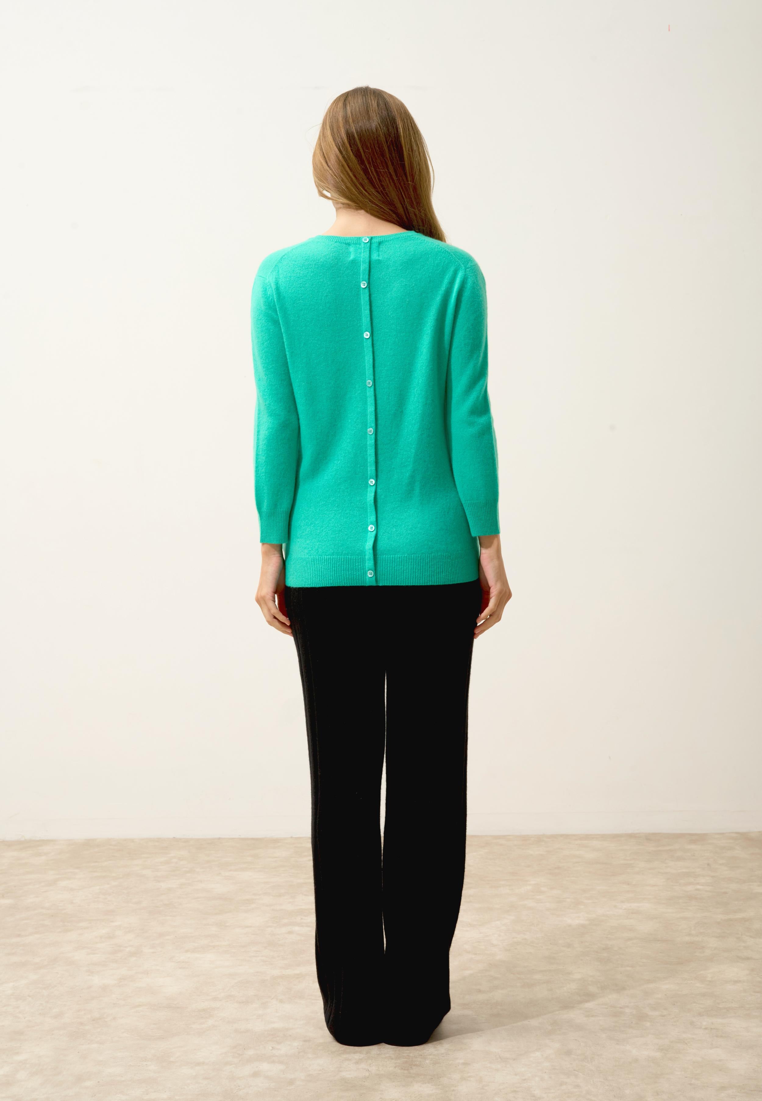 JANICE pull col rond jungle