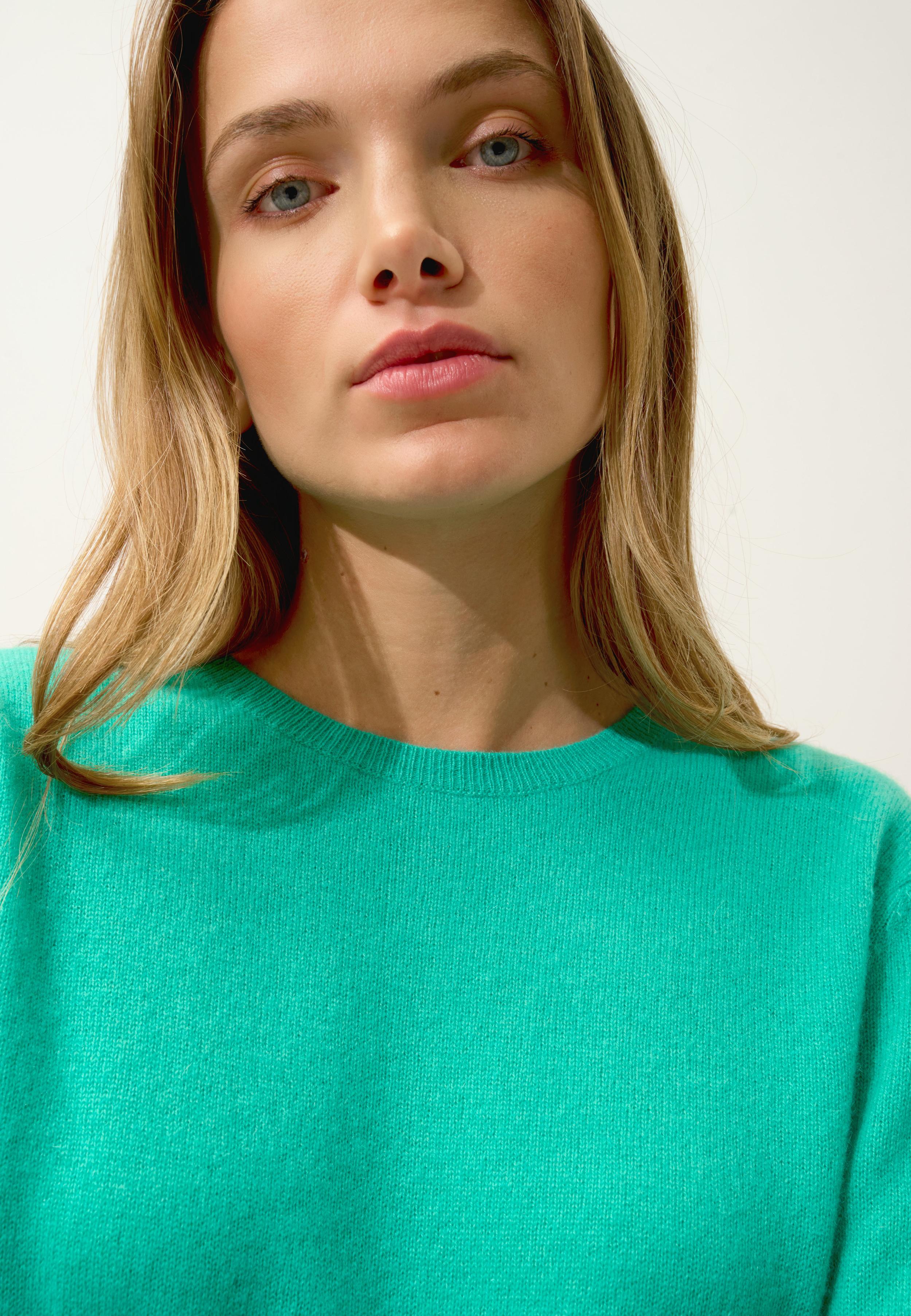 JANICE pull col rond jungle