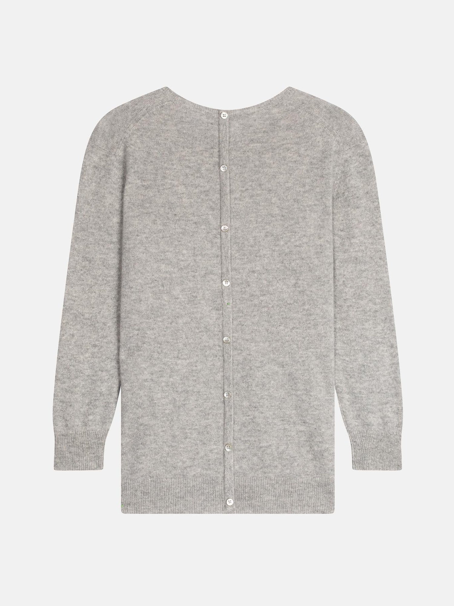 JANICE nuage chiné round-neck sweater