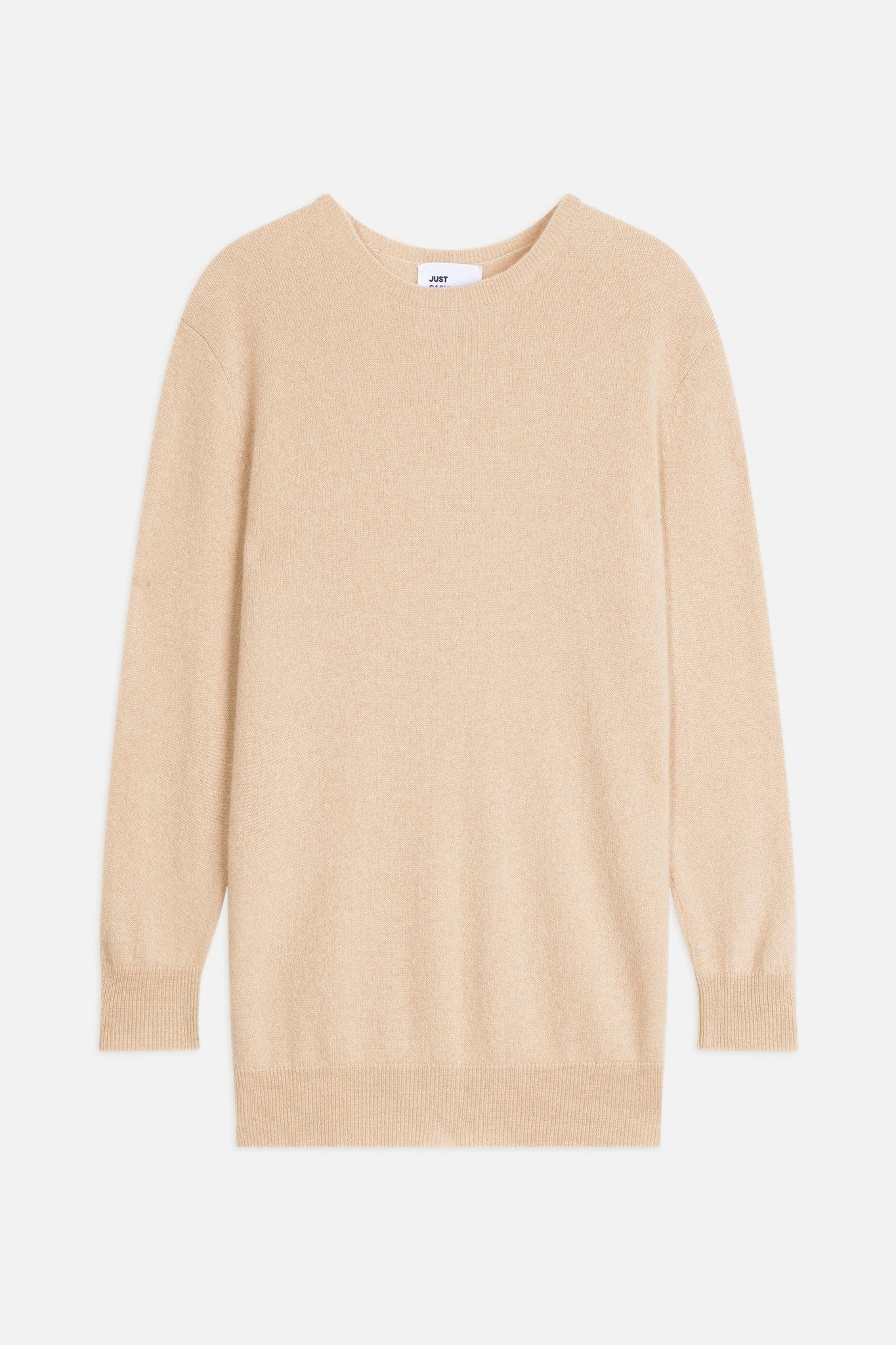 janice pull col rond sable