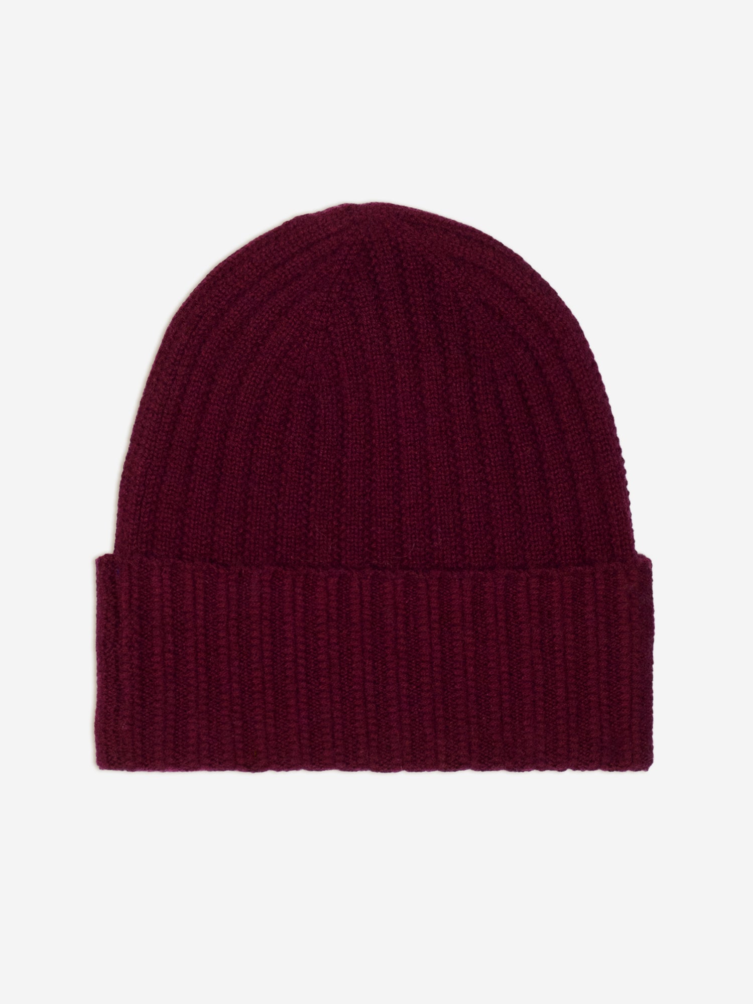 JIN bonnet 6 fils bordeaux