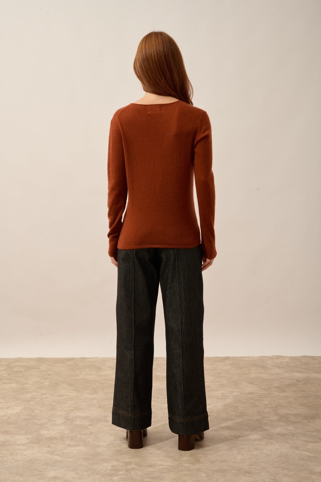 JOAN pull col v écureuil