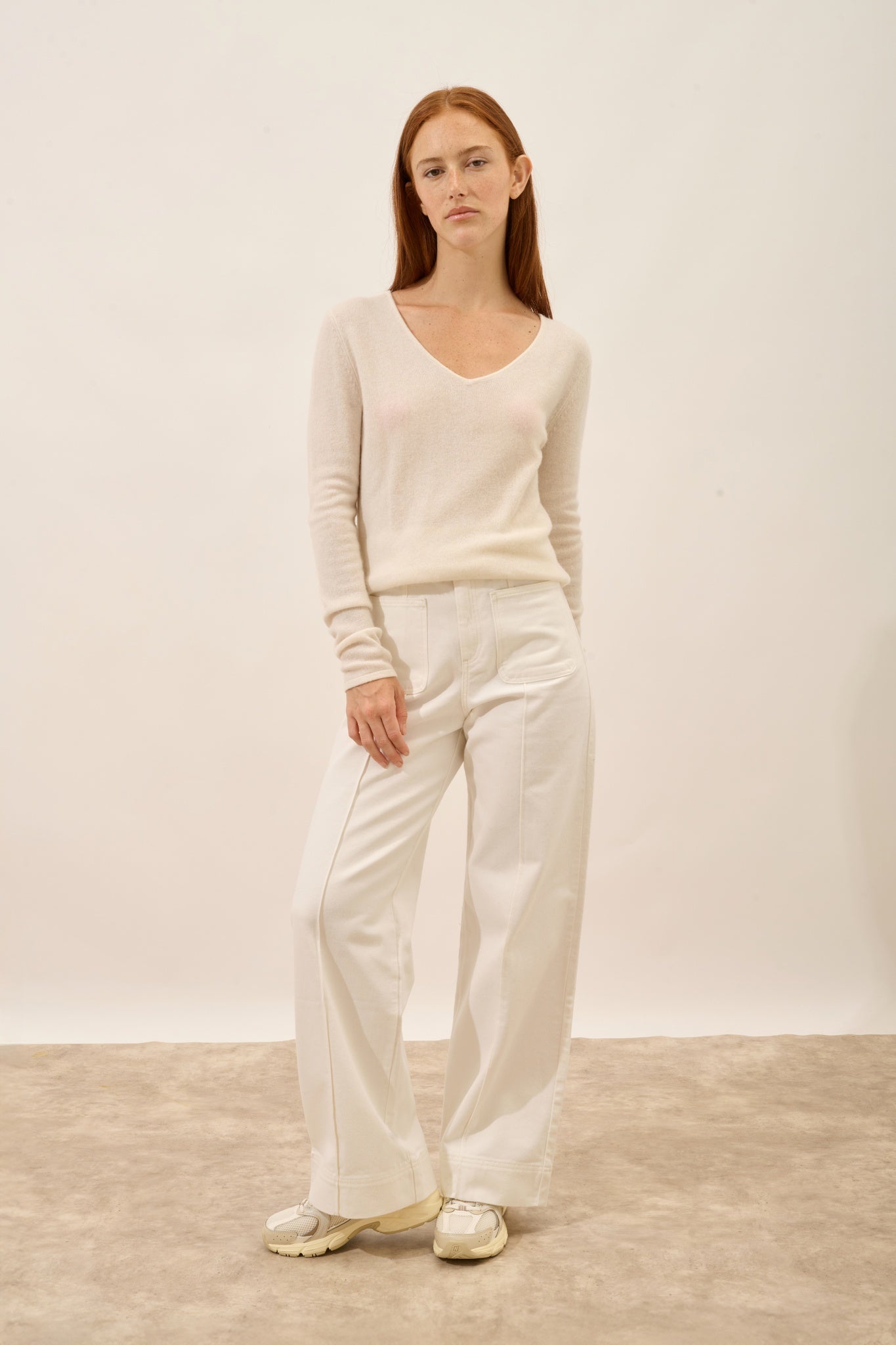 JOAN pull col v ivoire