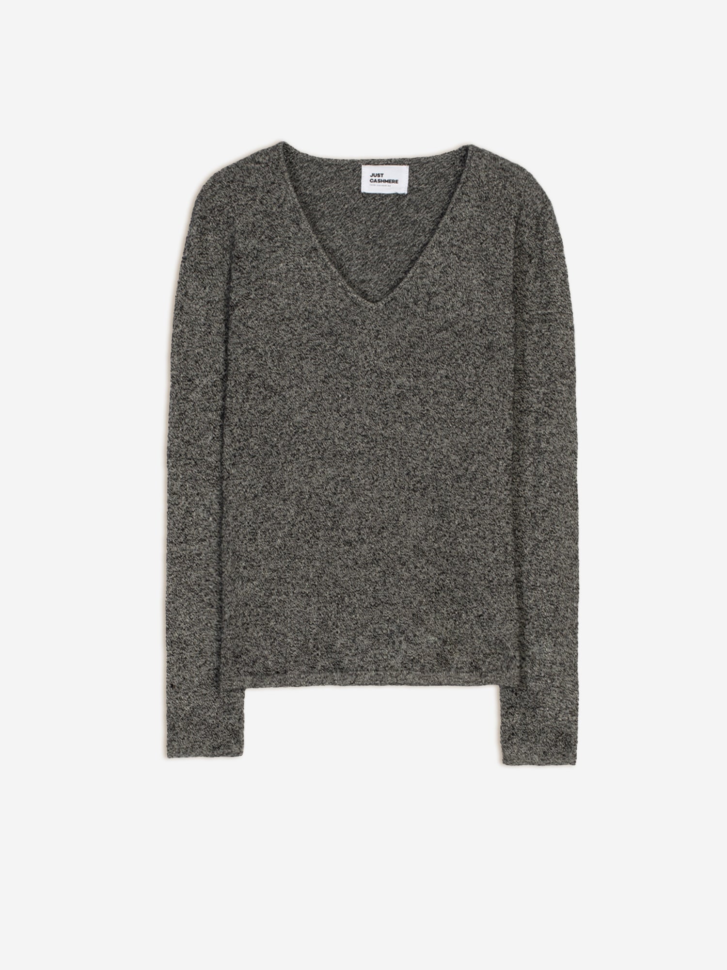 JOAN pull col v noir/blanc