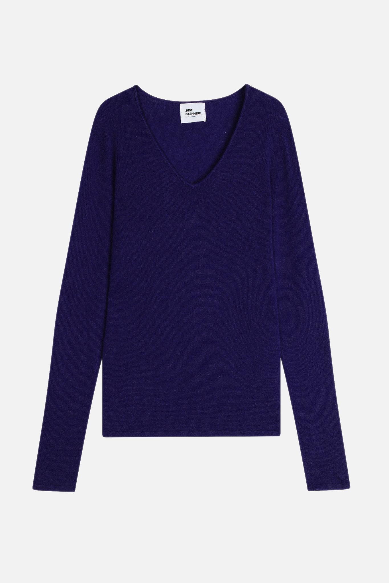 JOAN pull col v purple