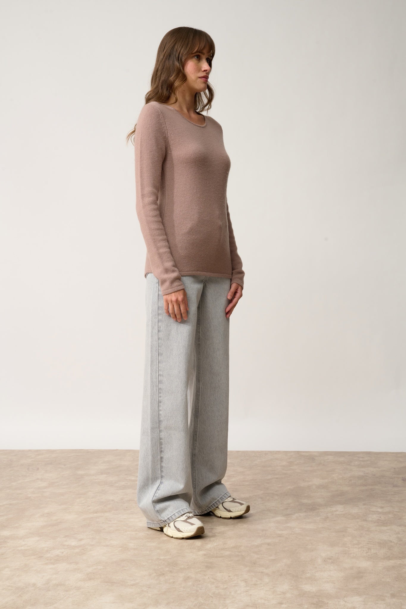 JOYCE round-neck sweater copper