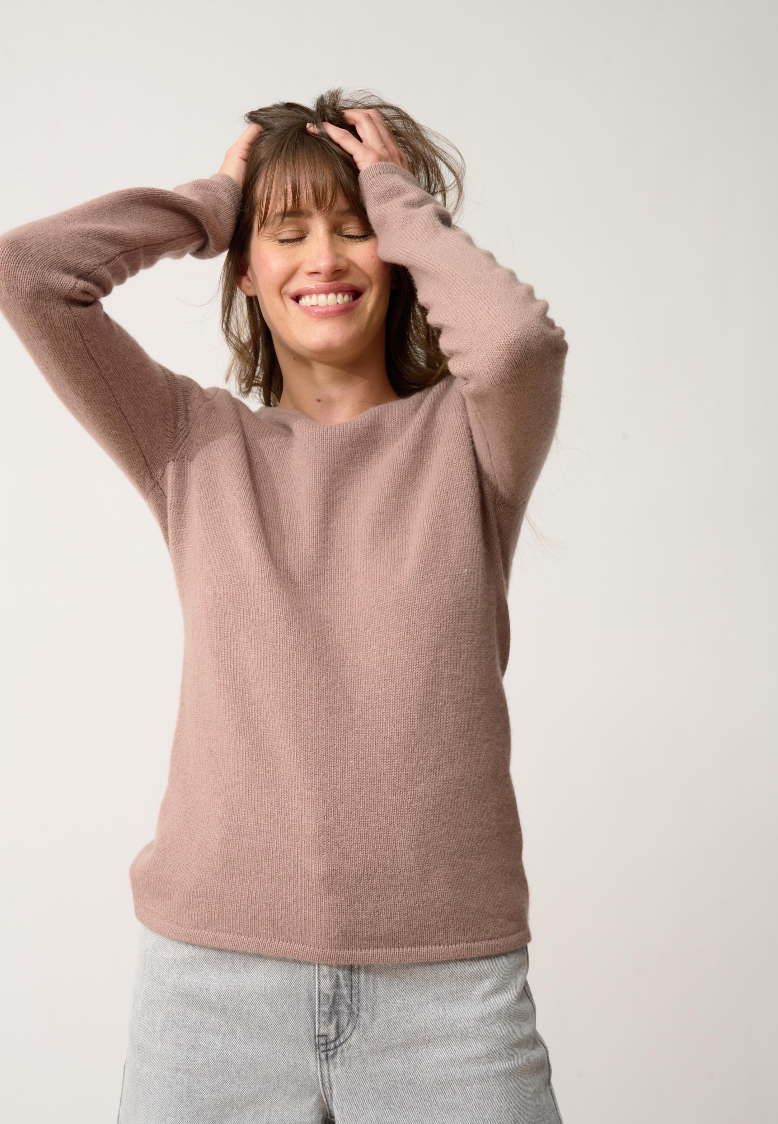 JOYCE pull col rond cuivre