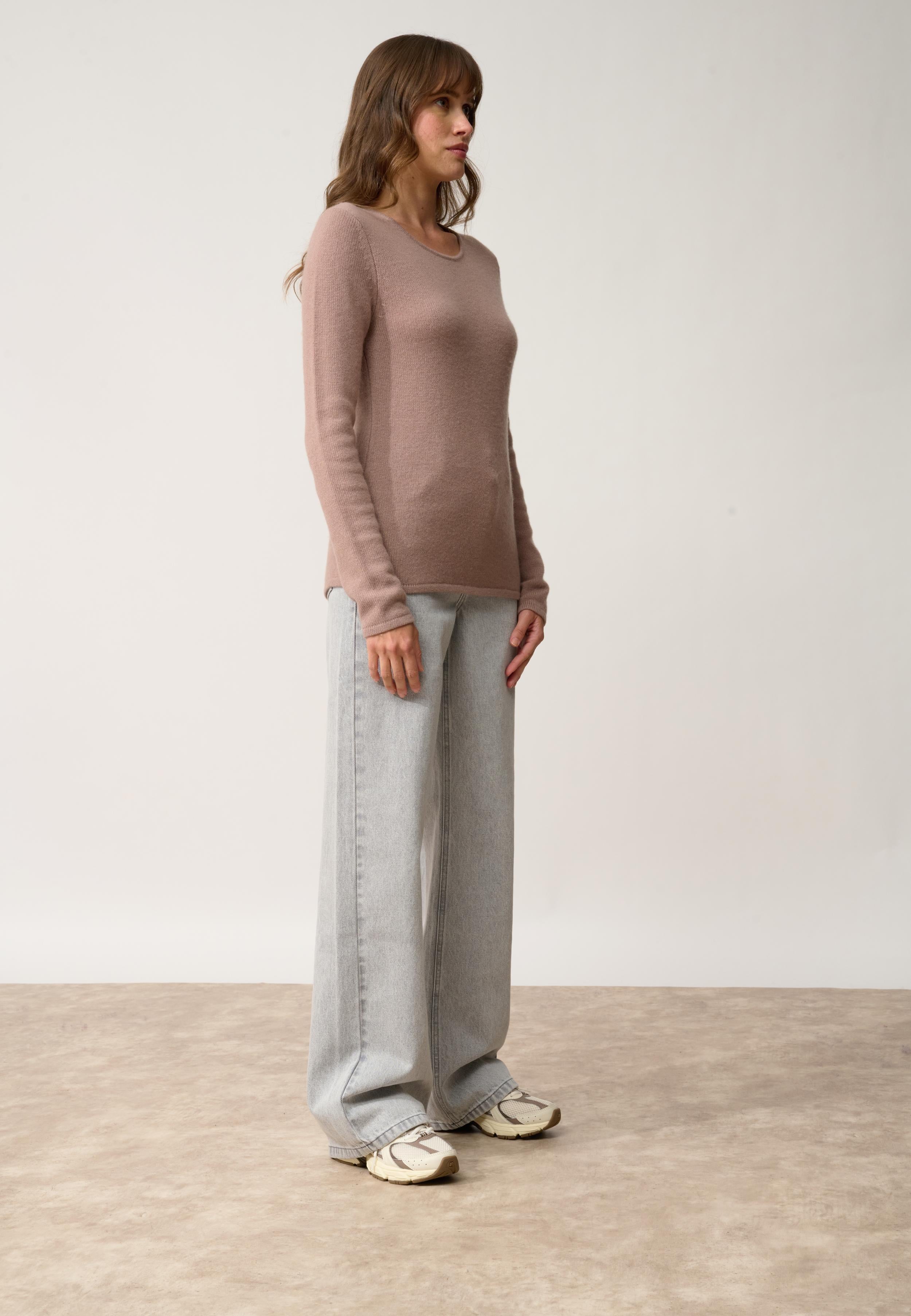 JOYCE pull col rond cuivre
