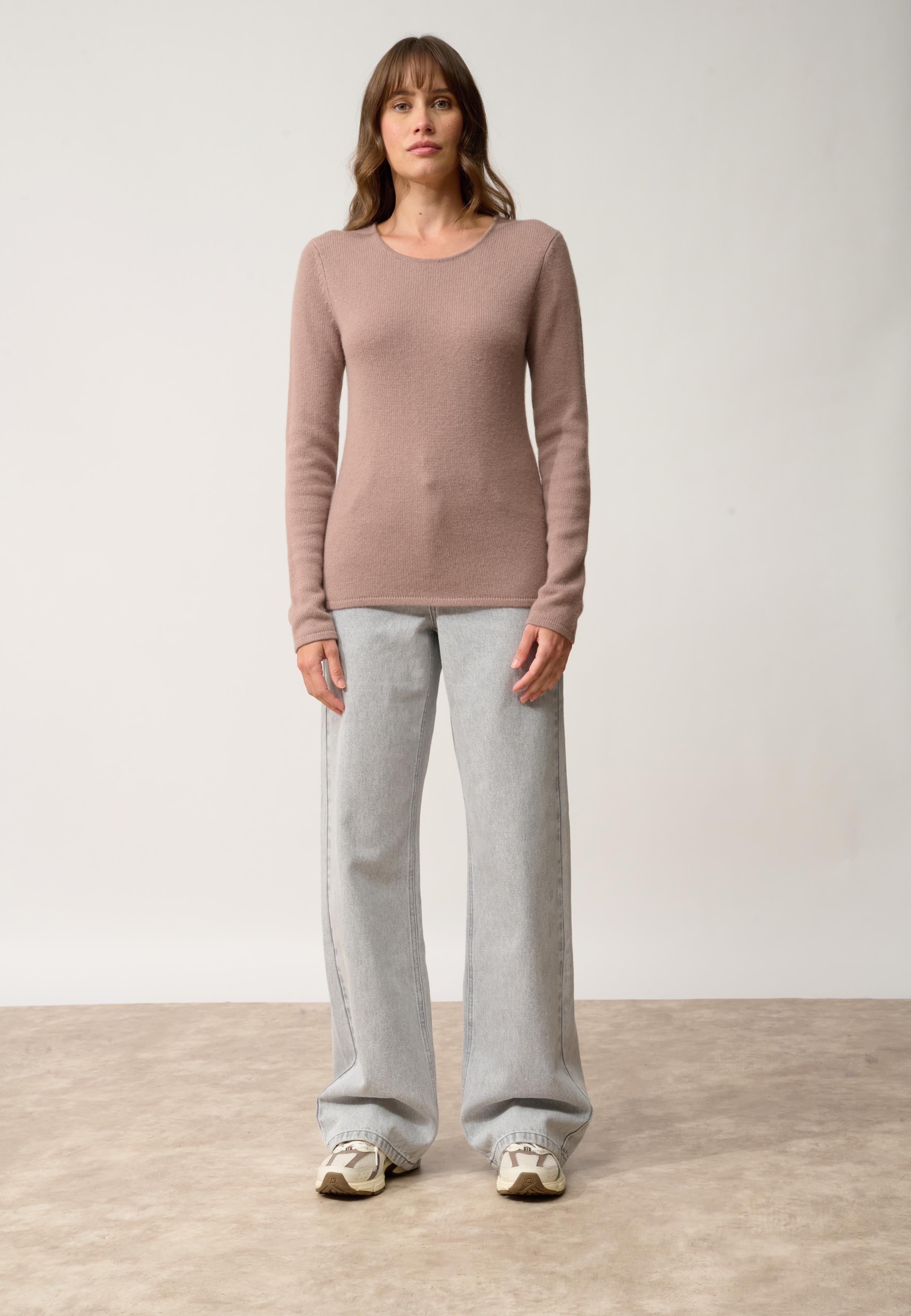 JOYCE pull col rond cuivre