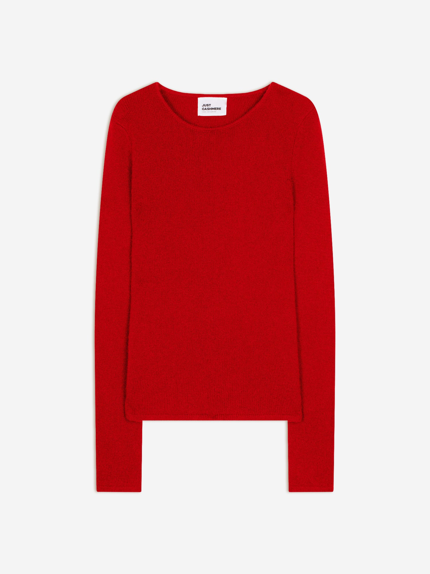 JOYCE round-neck sweater red