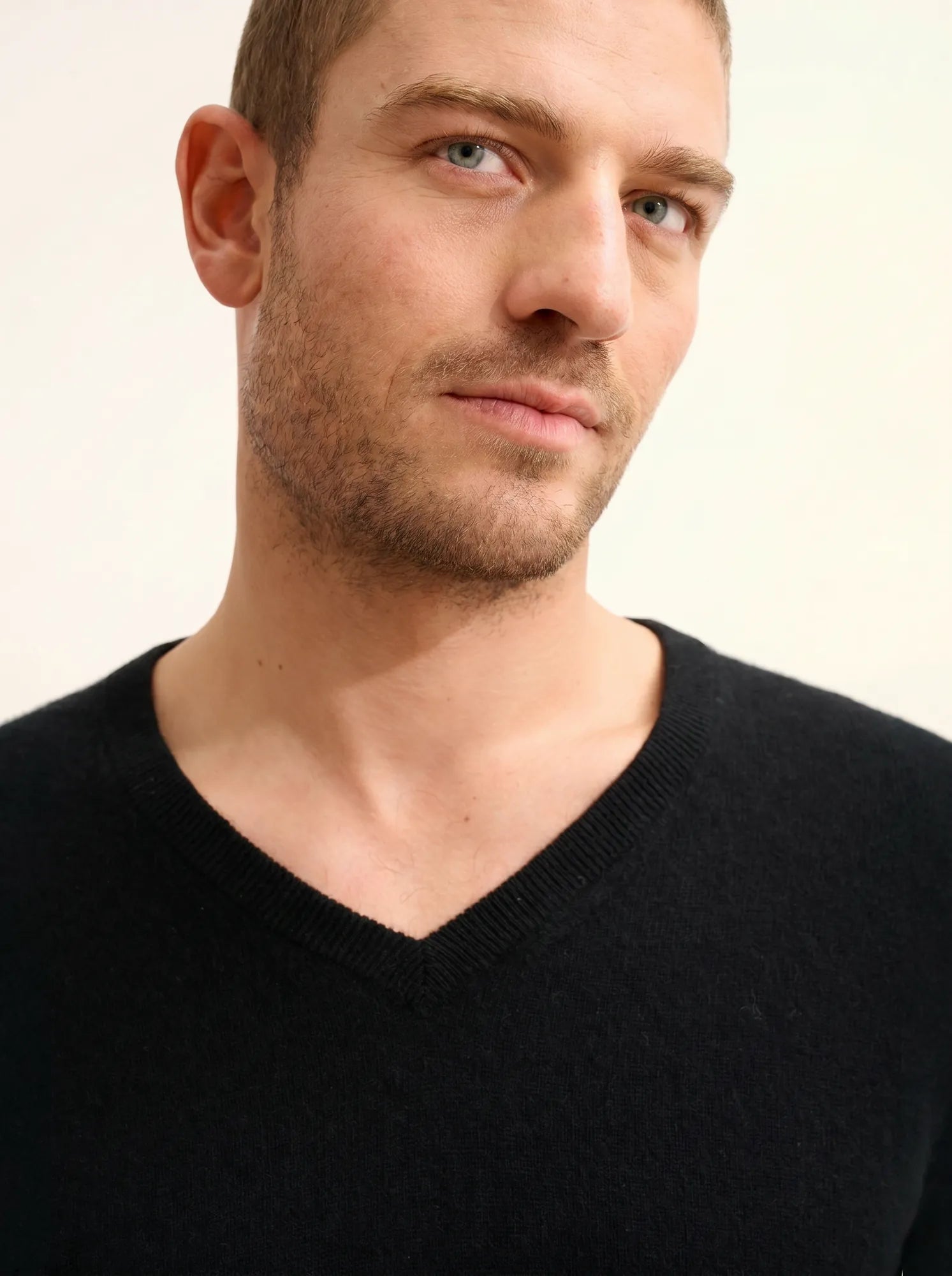 WALT pull col V noir