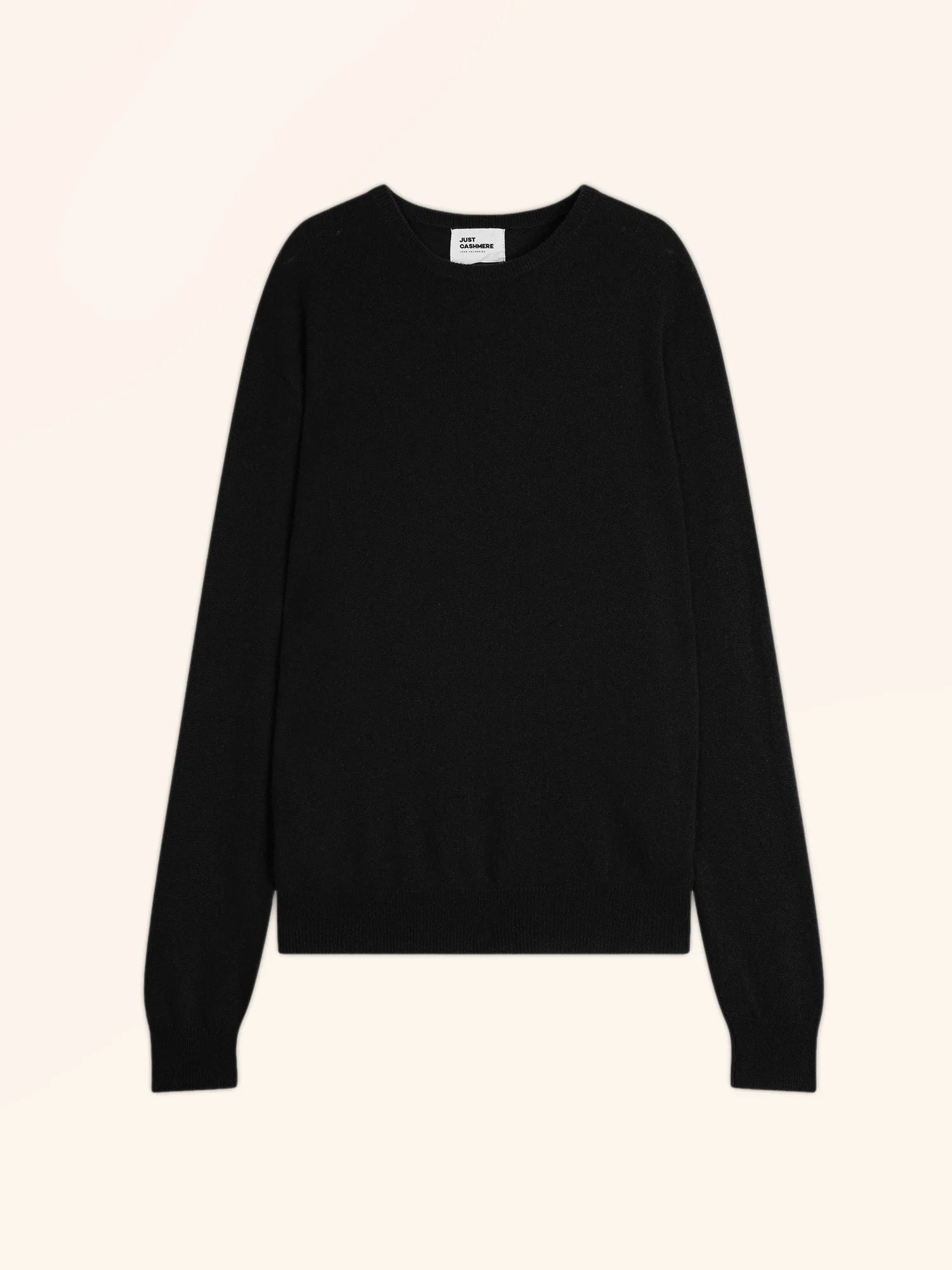 HOWARD pull col rond noir