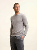 HOWARD pull col rond nuage chiné