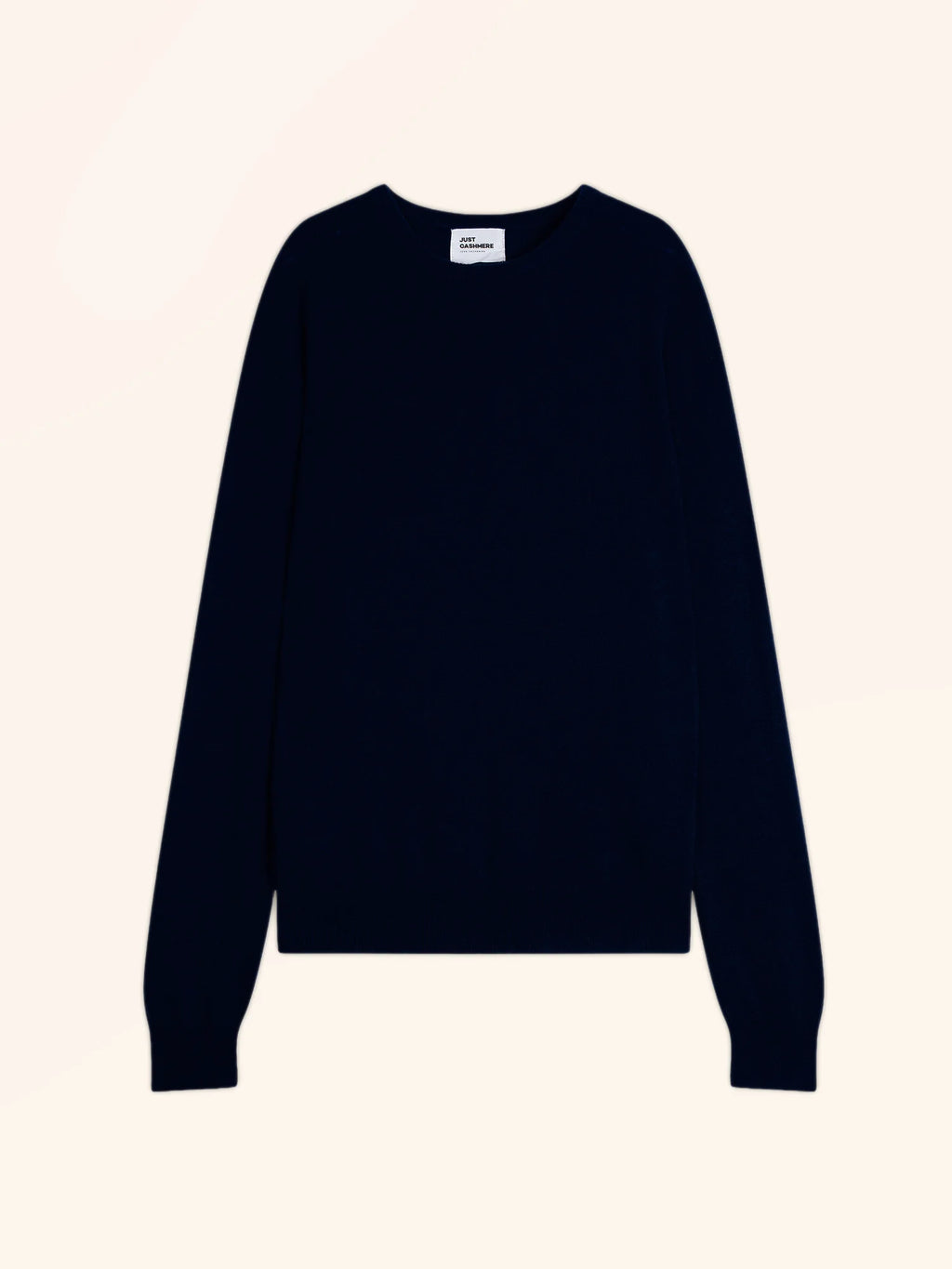 HOWARD pull col rond bleu marine