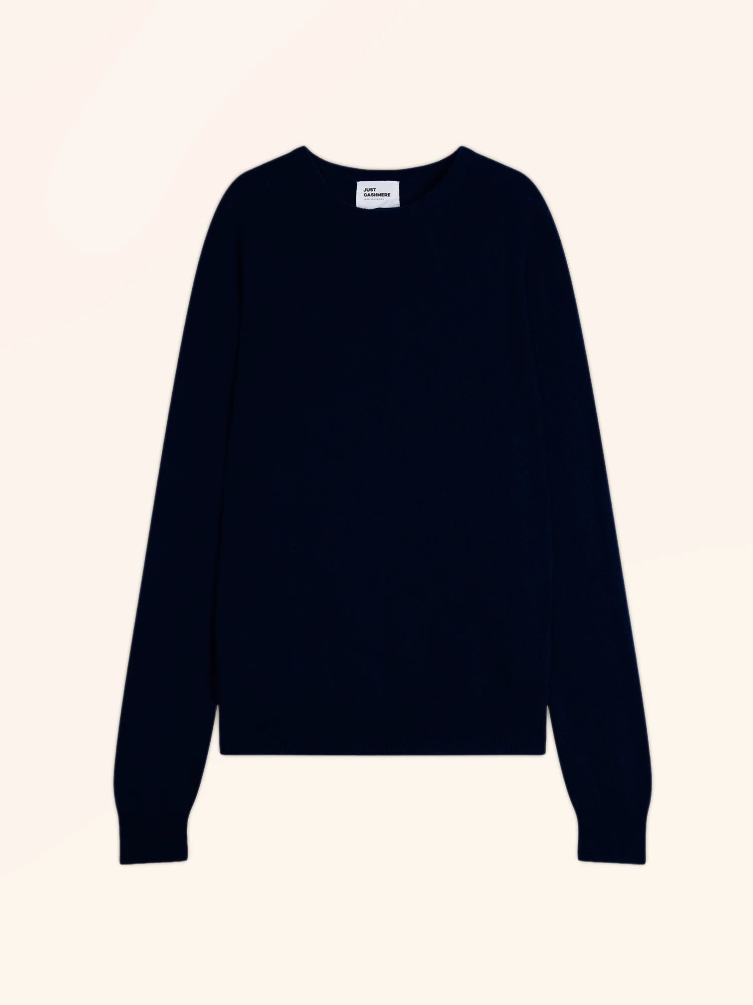 HOWARD pull col rond bleu marine