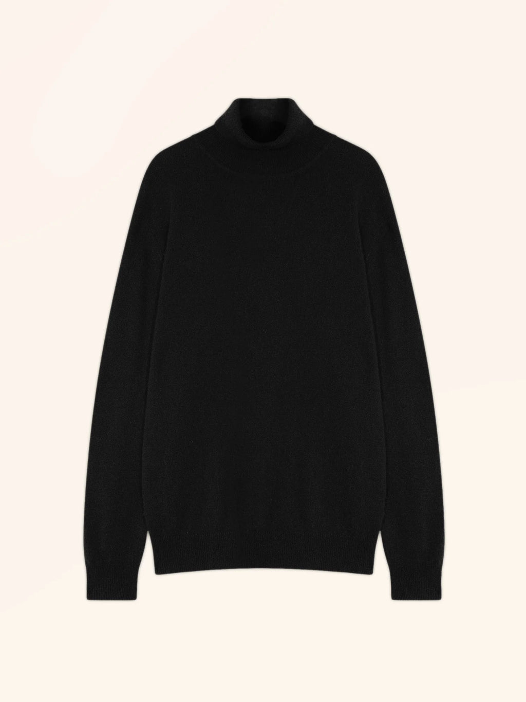 CONNOR pull col roulé noir