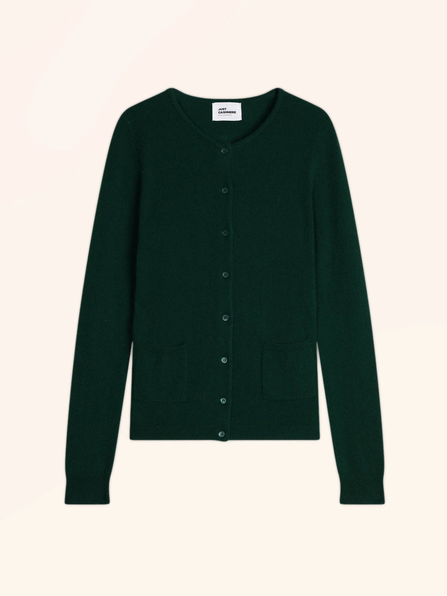 KATHARINE strickjacke rundhalsausschnitt zypresse