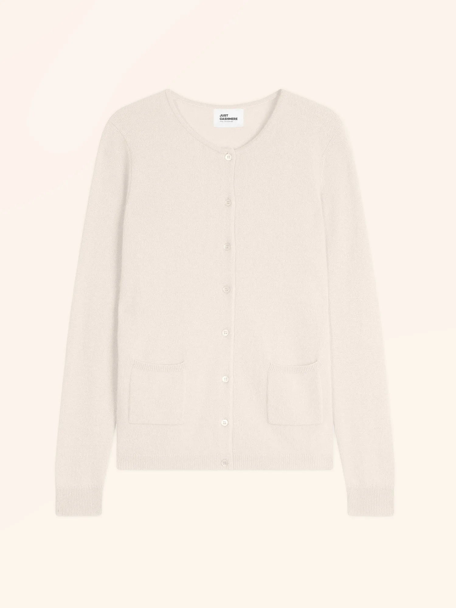 KATHARINE cardigan col rond neige