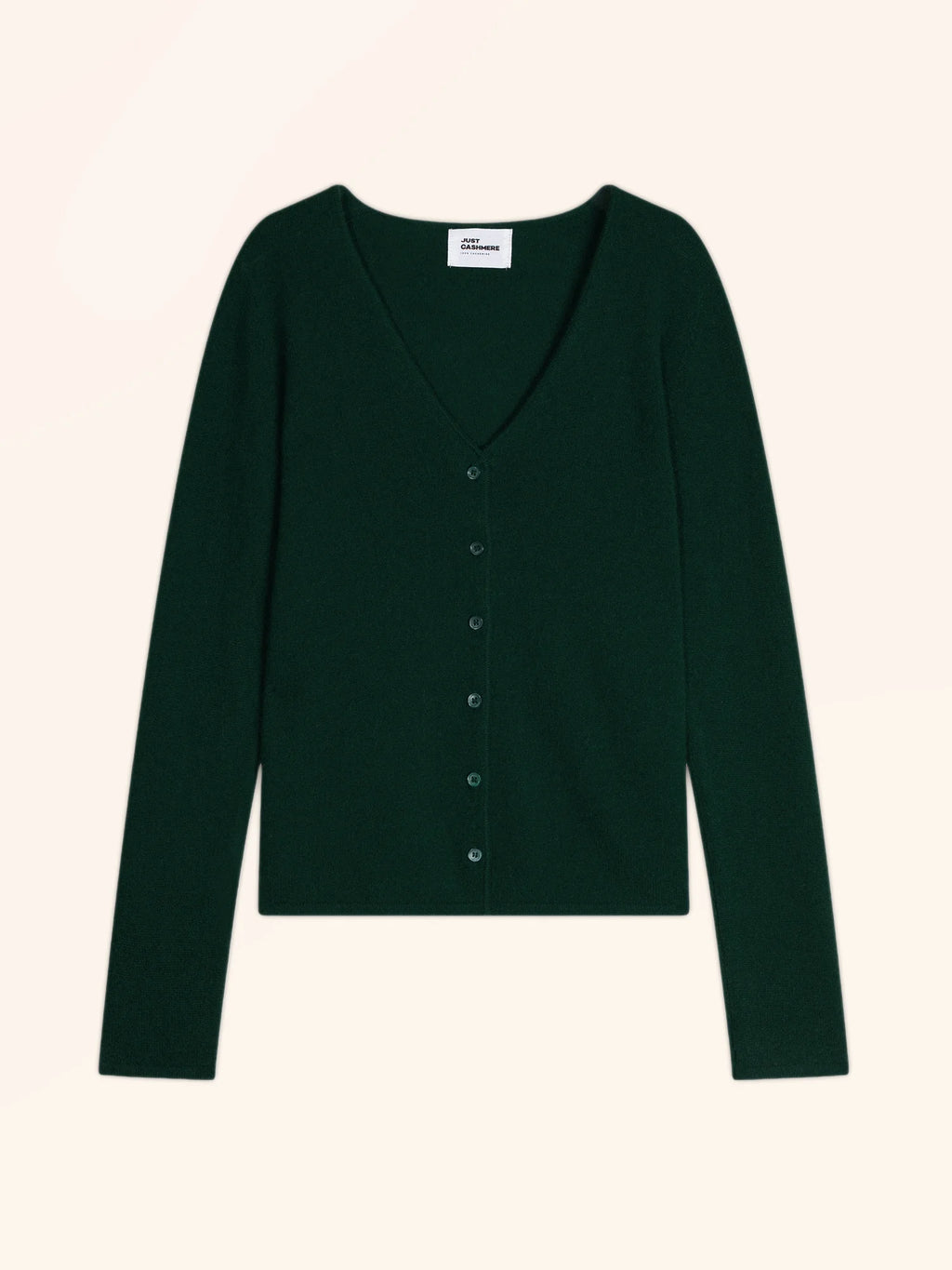 NORMA strickjacke v-ausschnitt zypresse