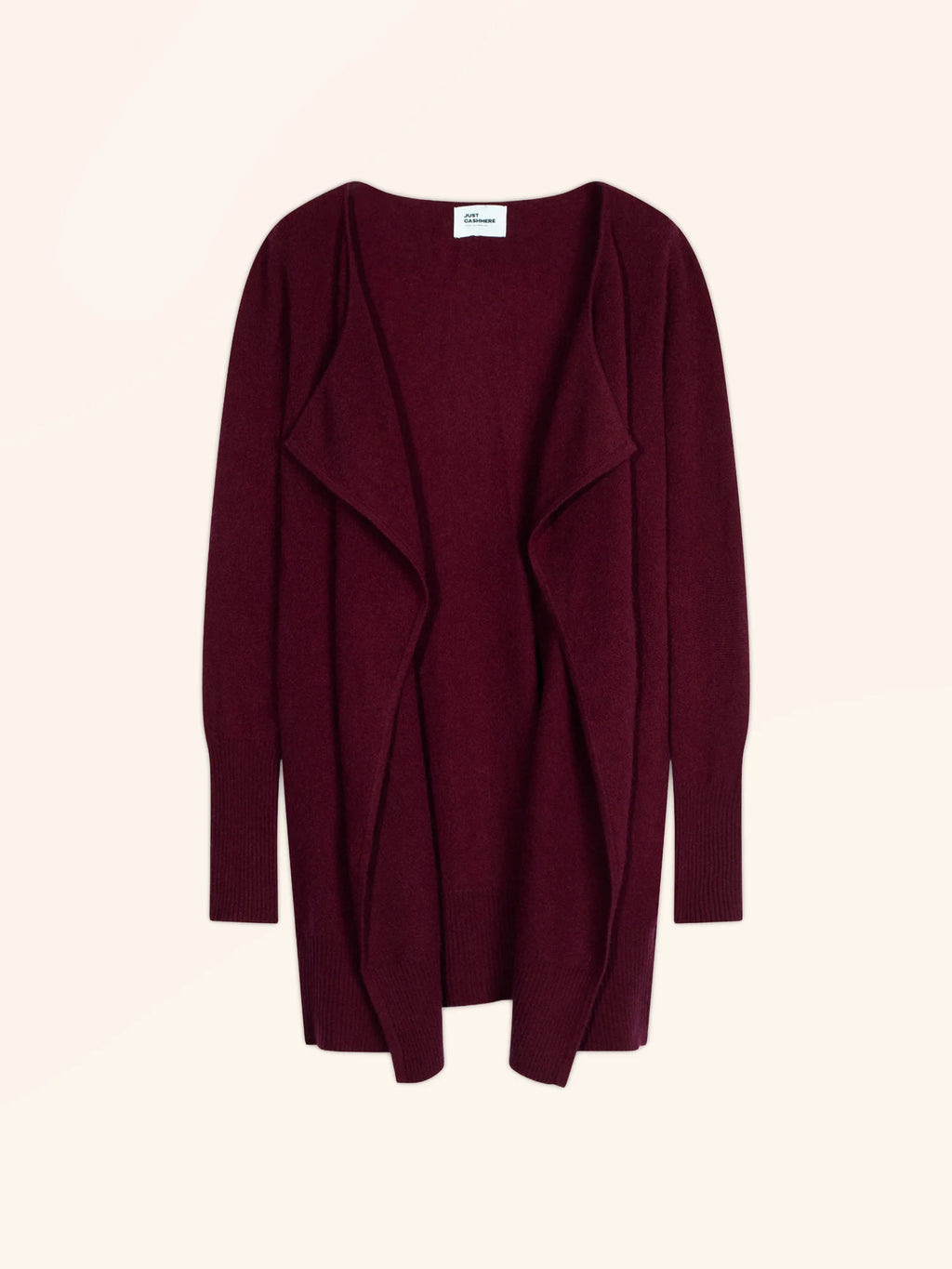 BROOKE jacke lang bordeaux