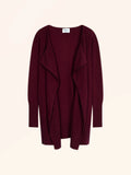 BROOKE Veste Longue Bordeaux