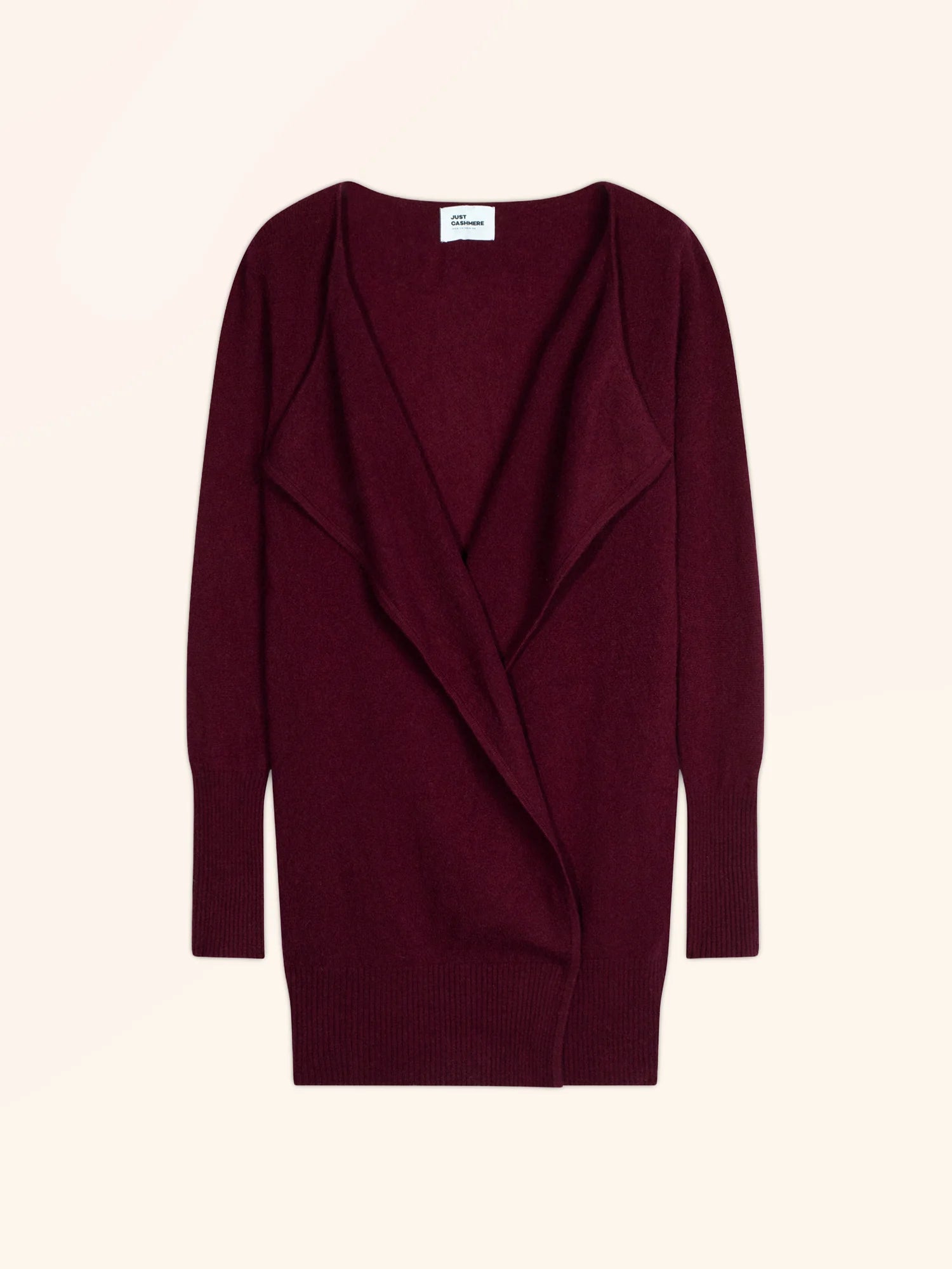 BROOKE jacke lang bordeaux