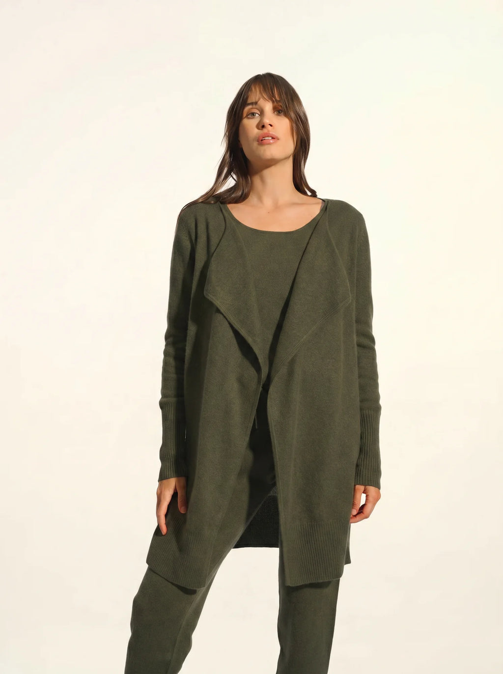 BROOKE jacke lang khaki
