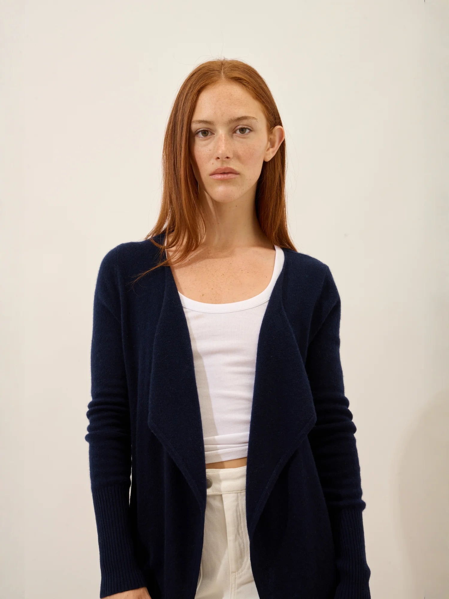 BROOKE jacke lang marineblau