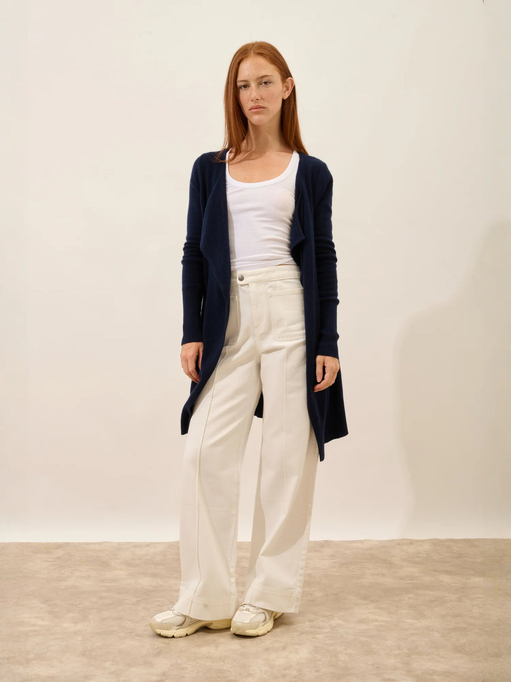 BROOKE jacke lang marineblau