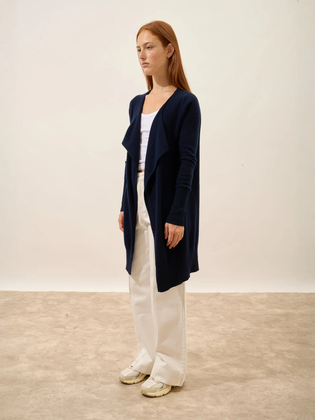 BROOKE jacke lang marineblau