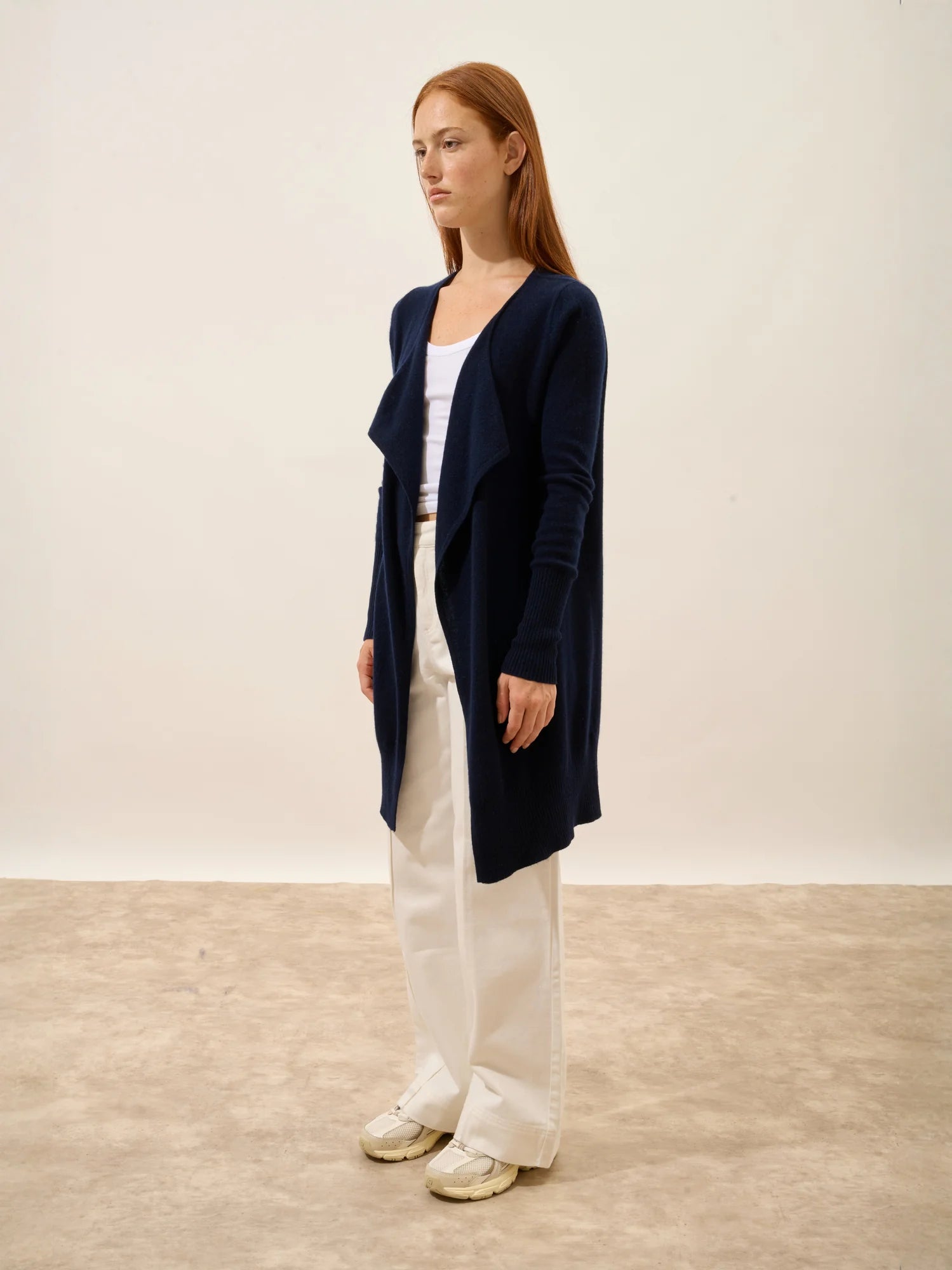 BROOKE jacke lang marineblau