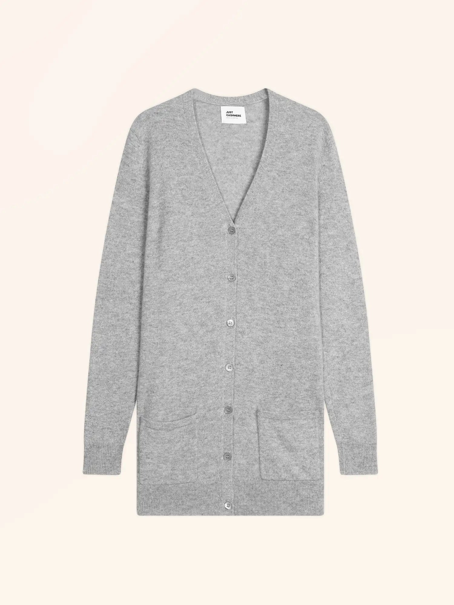 TOMMIE strickjacke v-ausschnitt wolke meliert