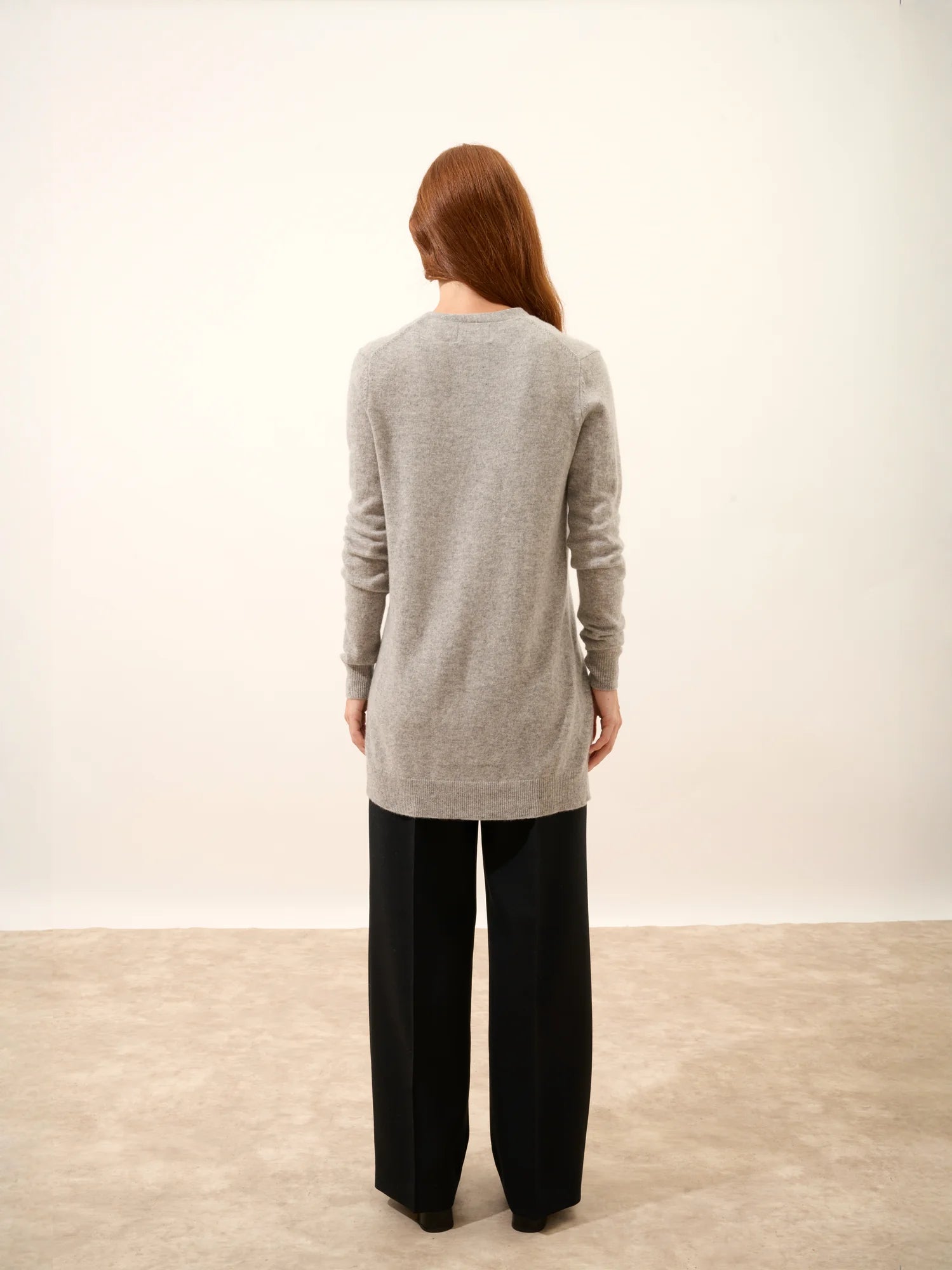 TOMMIE strickjacke v-ausschnitt wolke meliert