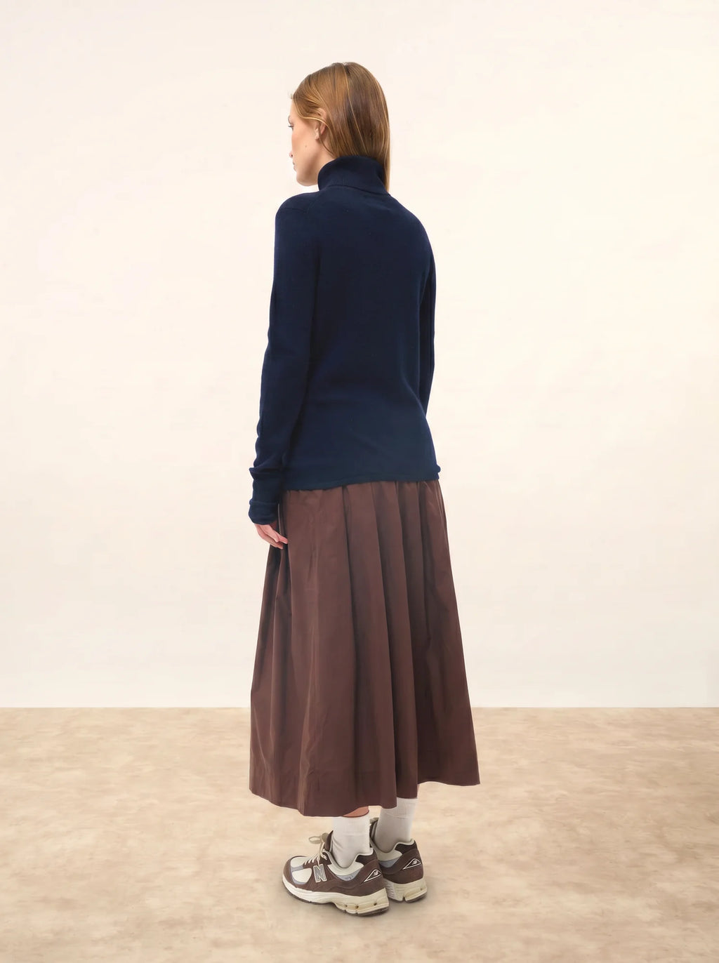 AVA pullover rollkragen marineblau