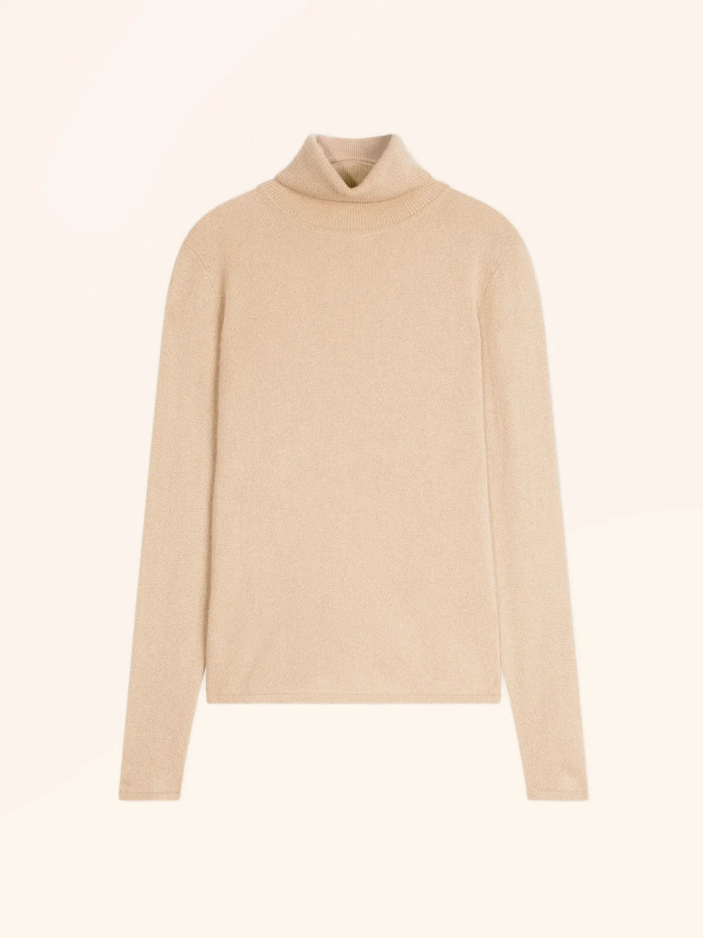 AVA pullover rollkragen sand