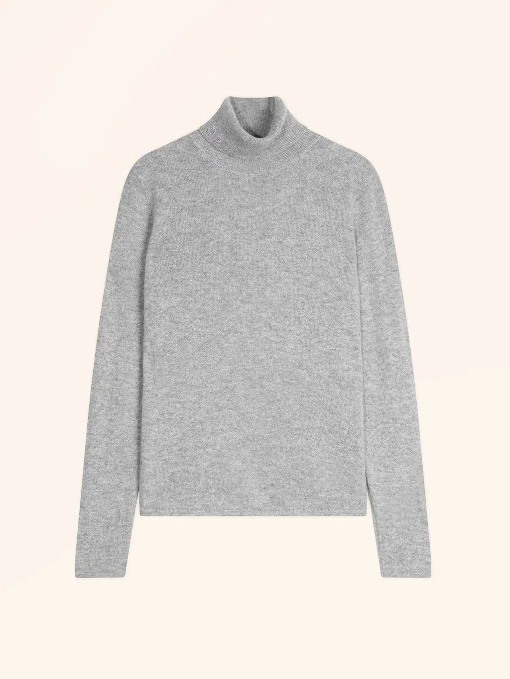 AVA pull col roulé nuage chiné