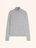 AVA Pull Col Roulé Nuage Chiné
