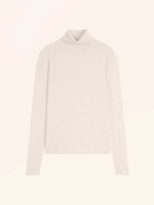 AVA pull col roulé neige