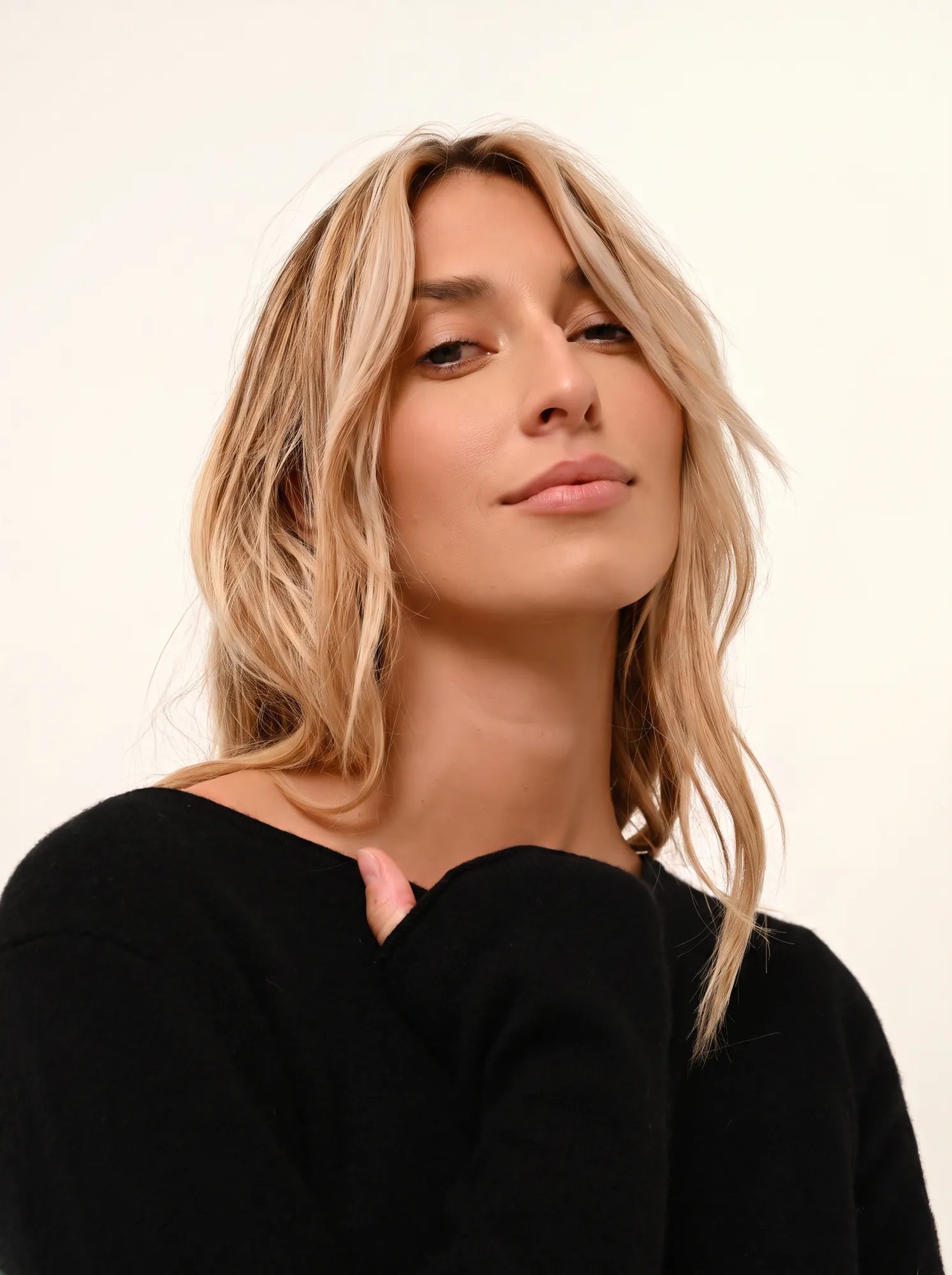GRACE pull col bateau noir