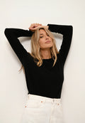 GRACE pull col bateau noir