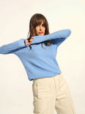 GRACE pull col bateau ciel
