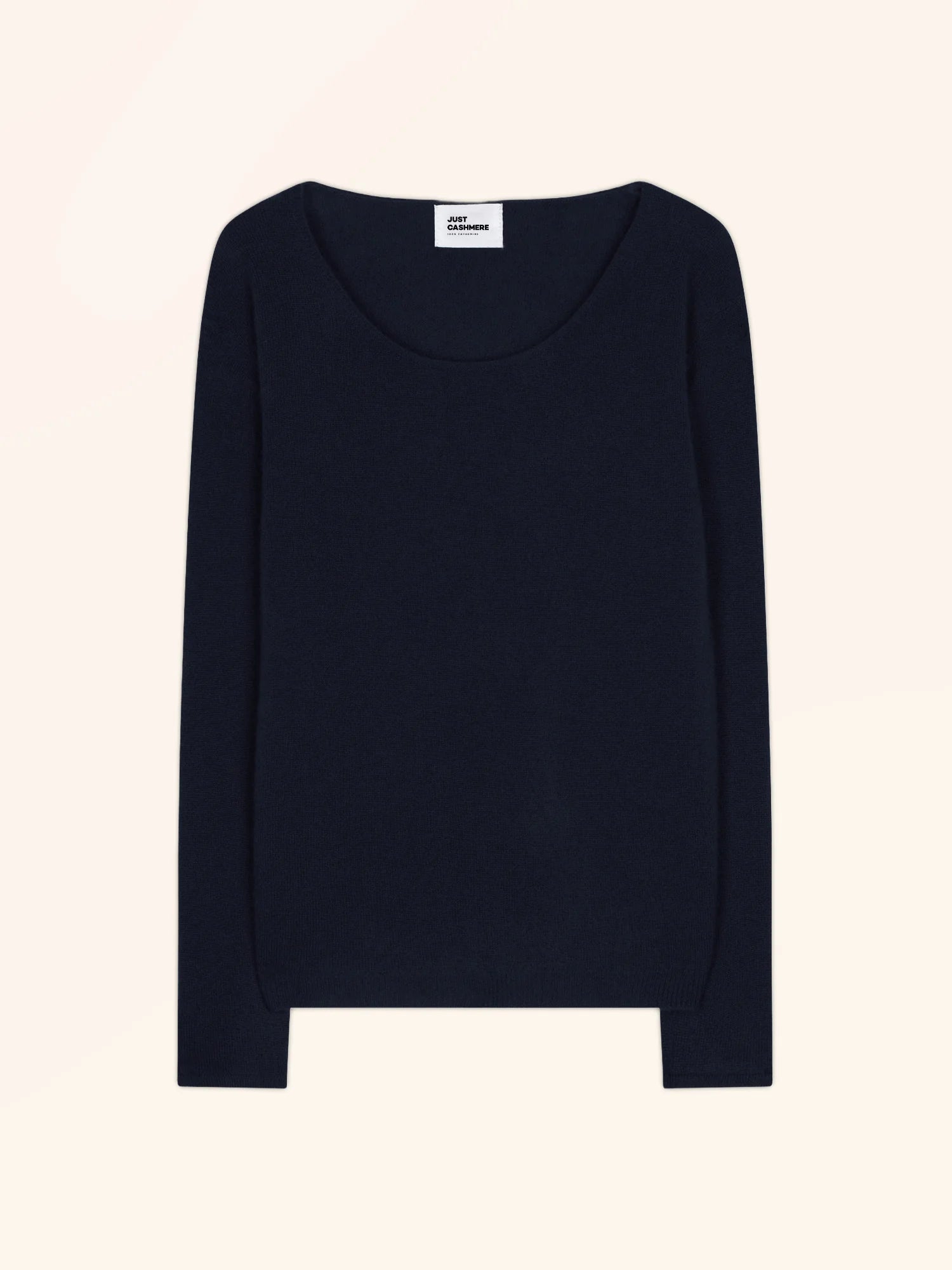 FIONA pullover rundhalsausschnitt marineblau