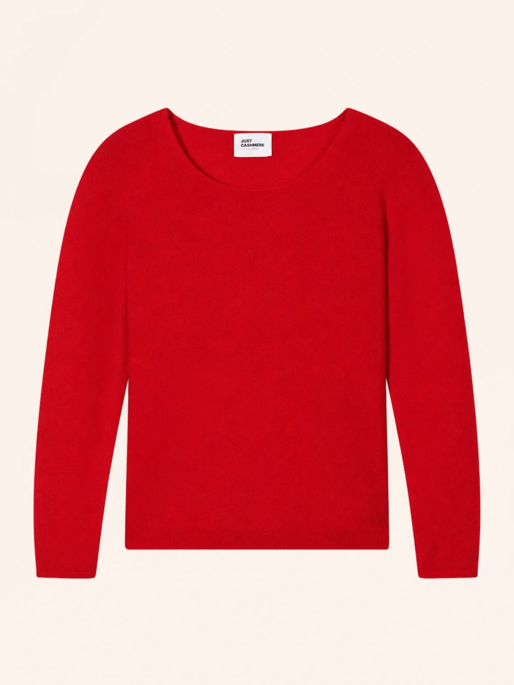 FIONA pullover rundhalsausschnitt rot