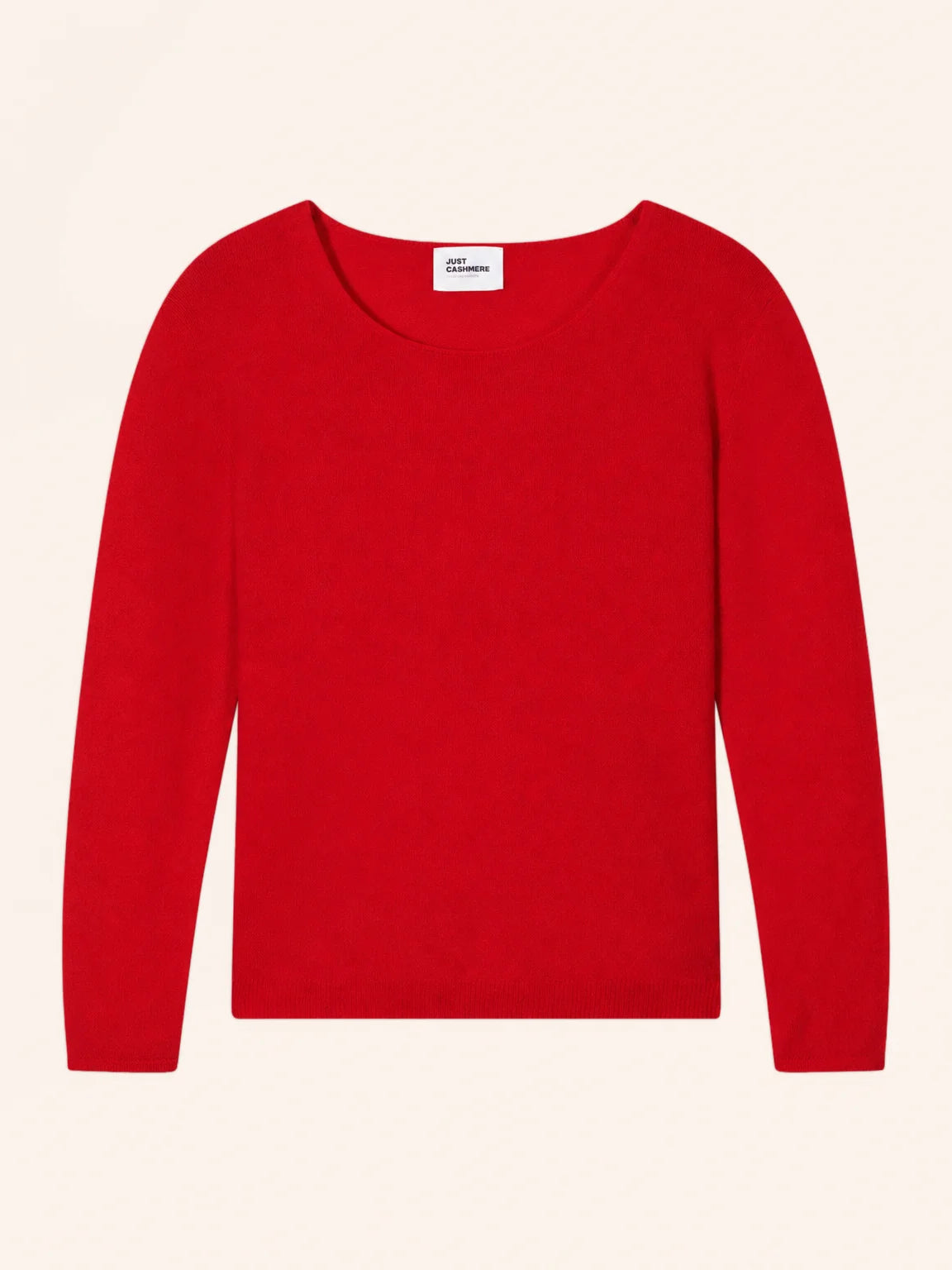 FIONA pullover rundhalsausschnitt rot